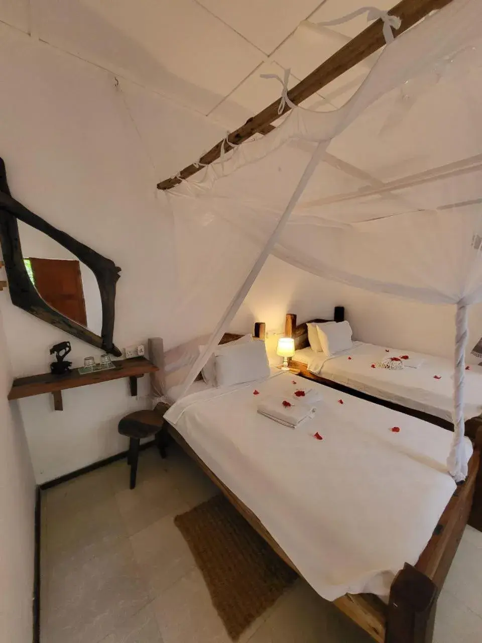 Bed in Babalao Bungalows Bed in Babalao Bungalows