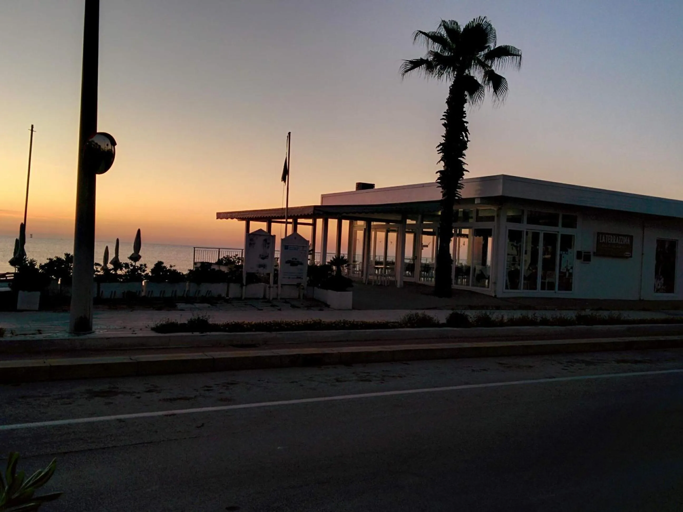 Beach in fronteMare Faleria