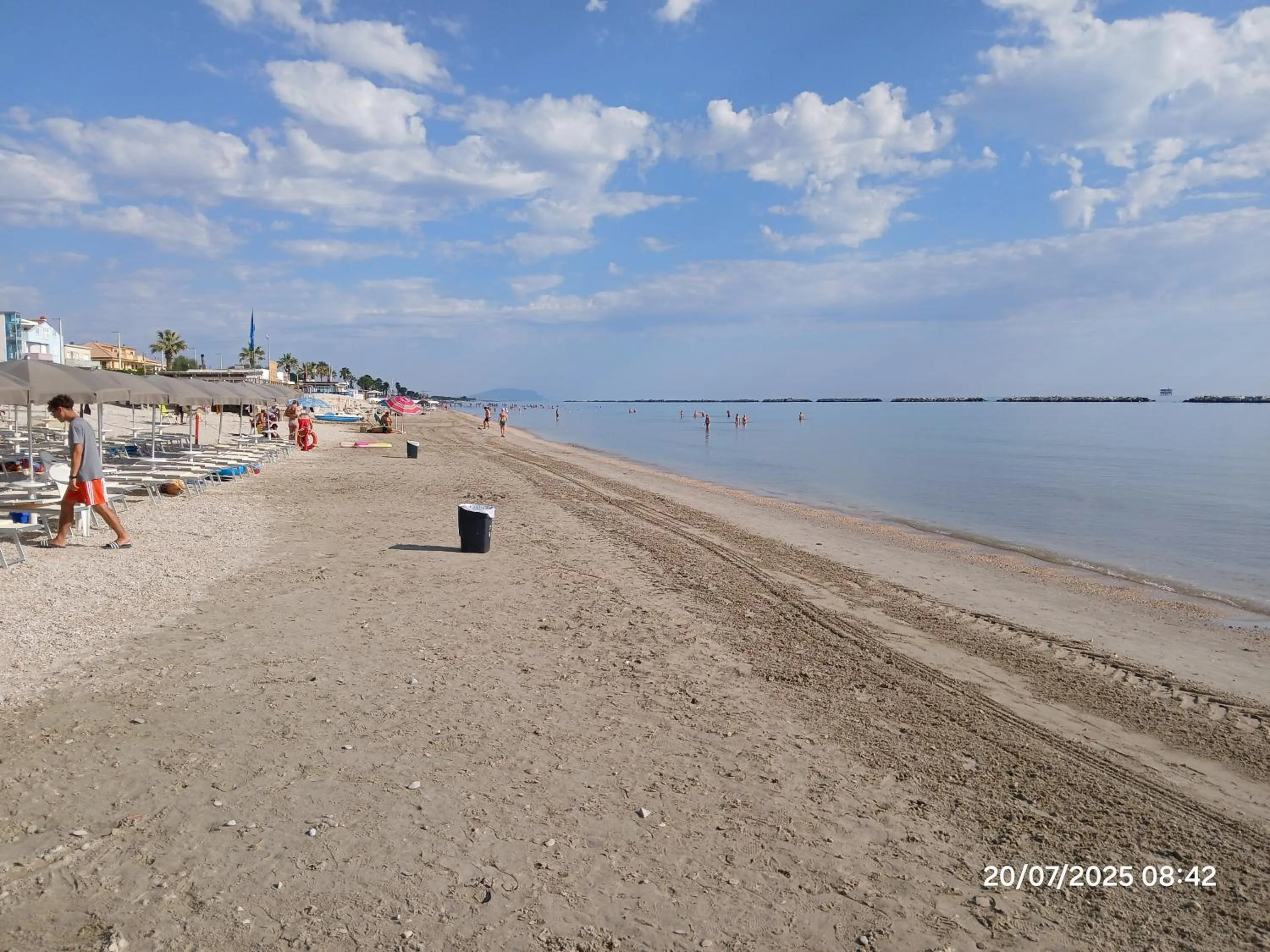 Beach in fronteMare Faleria
