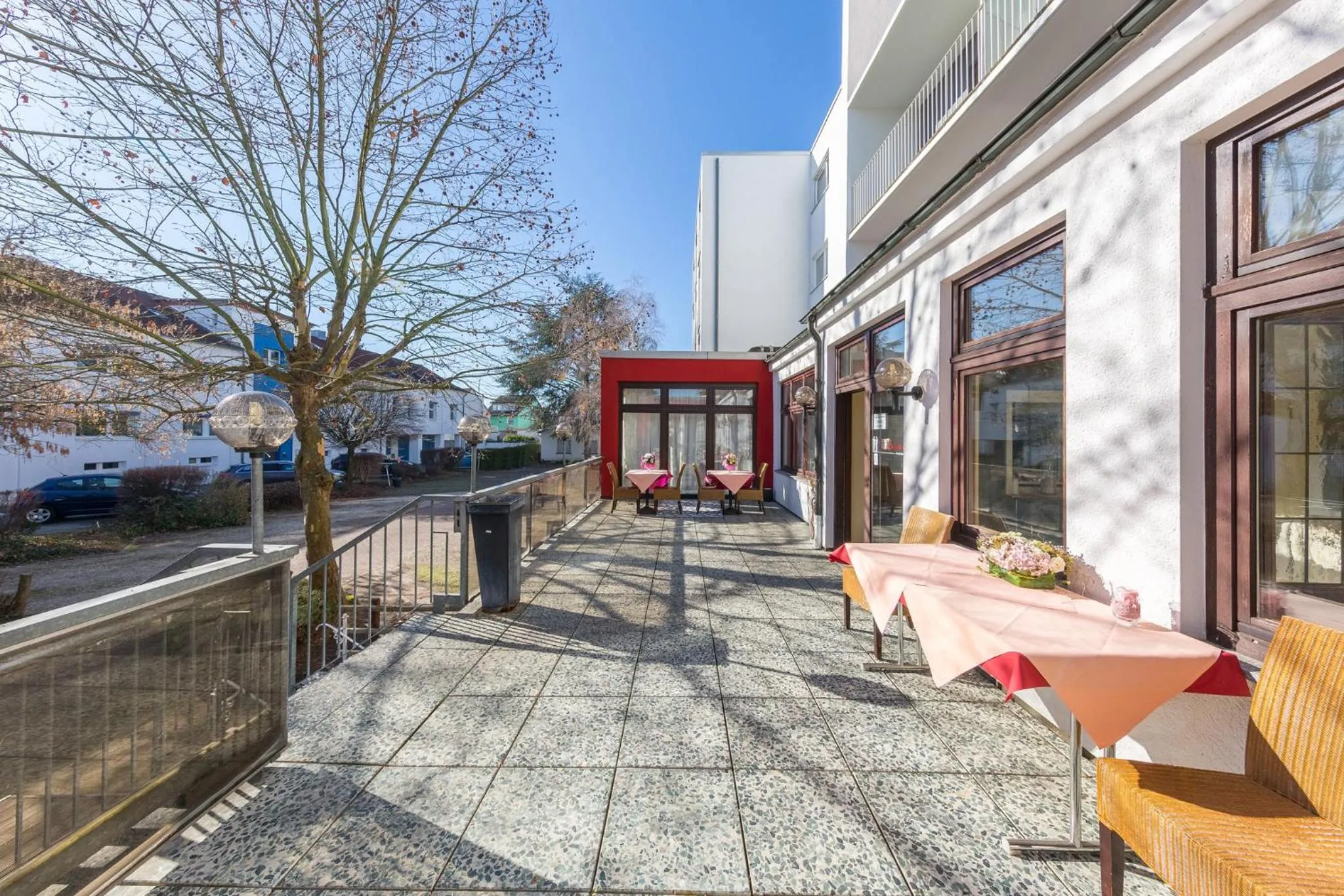Balcony/Terrace in Hotel Klein Frankfurt