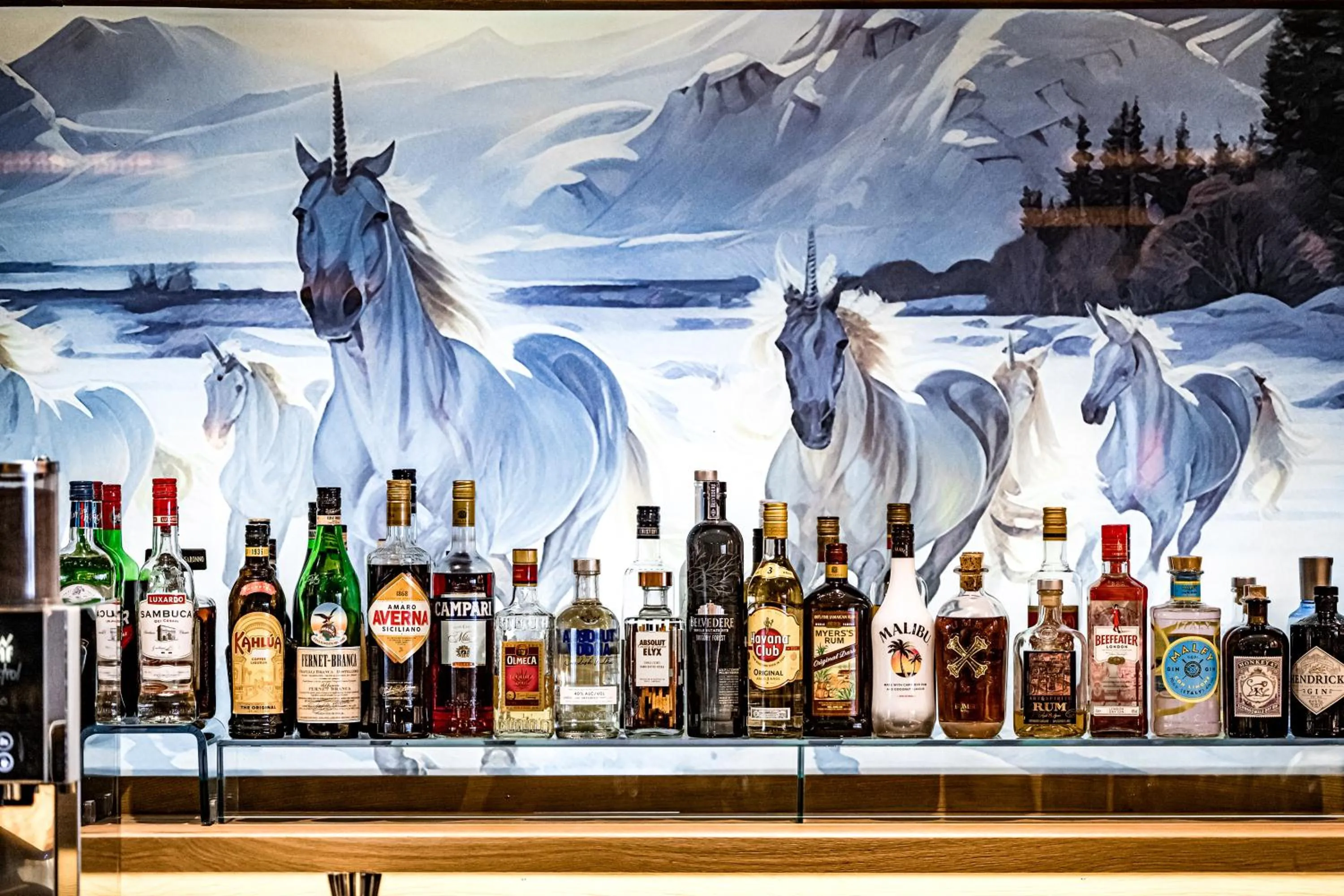 Lounge or bar in Superior Hotel Edelweiss