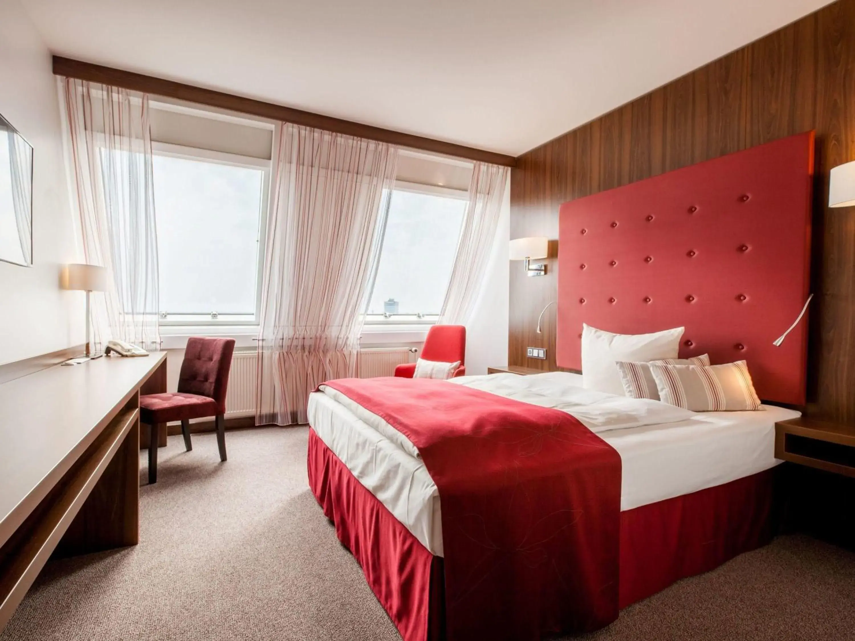 Bedroom, Bed in Fora Hotel Hannover by Mercure Bedroom, Bed in Fora Hotel Hannover by Mercure