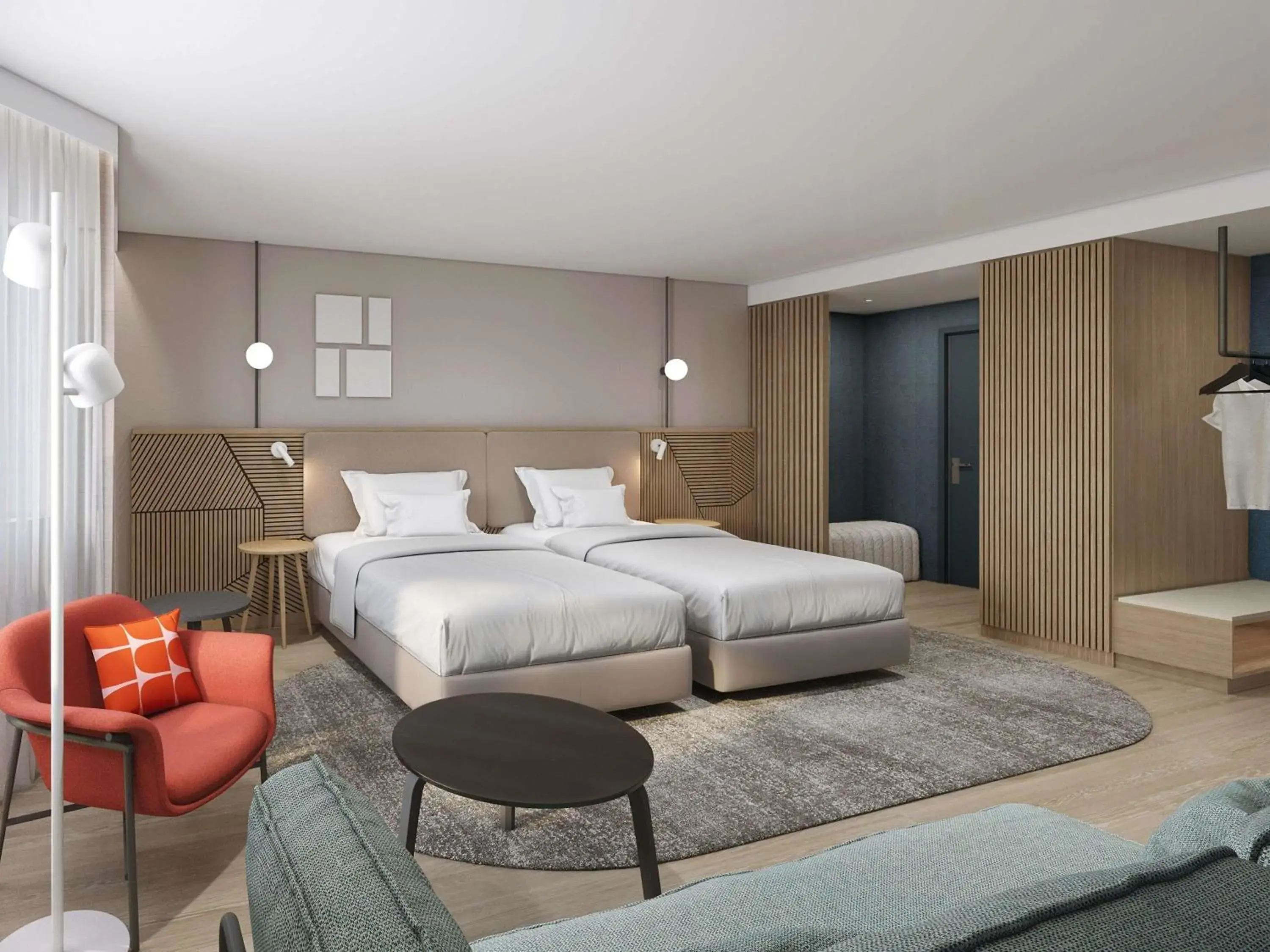 Bedroom, Bed in Fora Hotel Hannover by Mercure Bedroom, Bed in Fora Hotel Hannover by Mercure