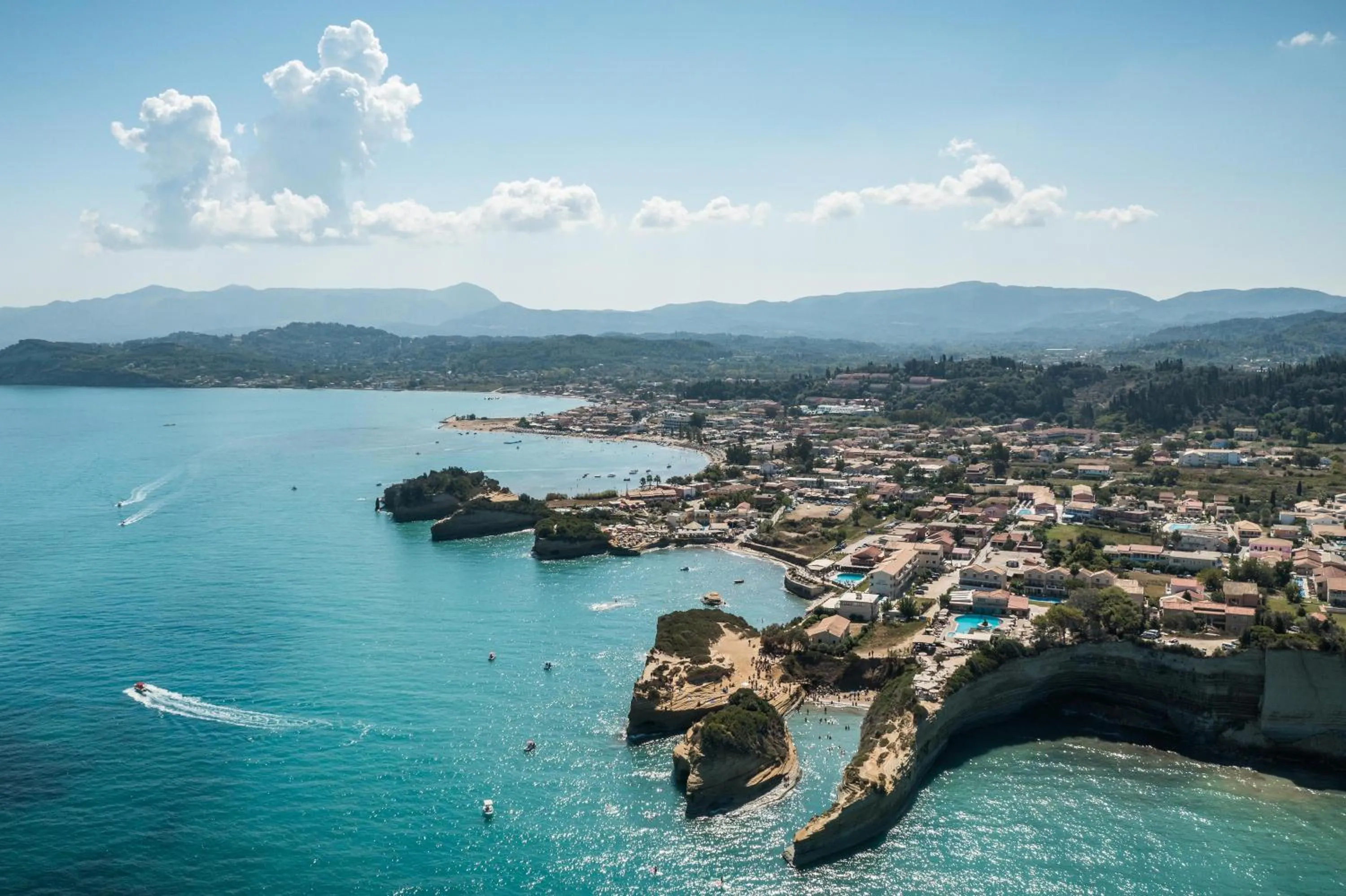 Natural landscape in Akron Seascape Resort