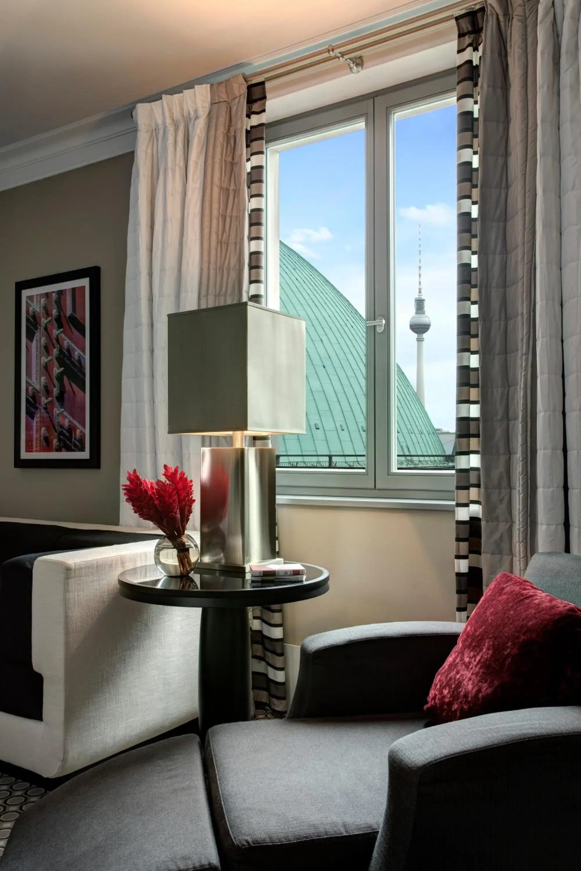 Living room in Rocco Forte Hotel De Rome Living room in Rocco Forte Hotel De Rome