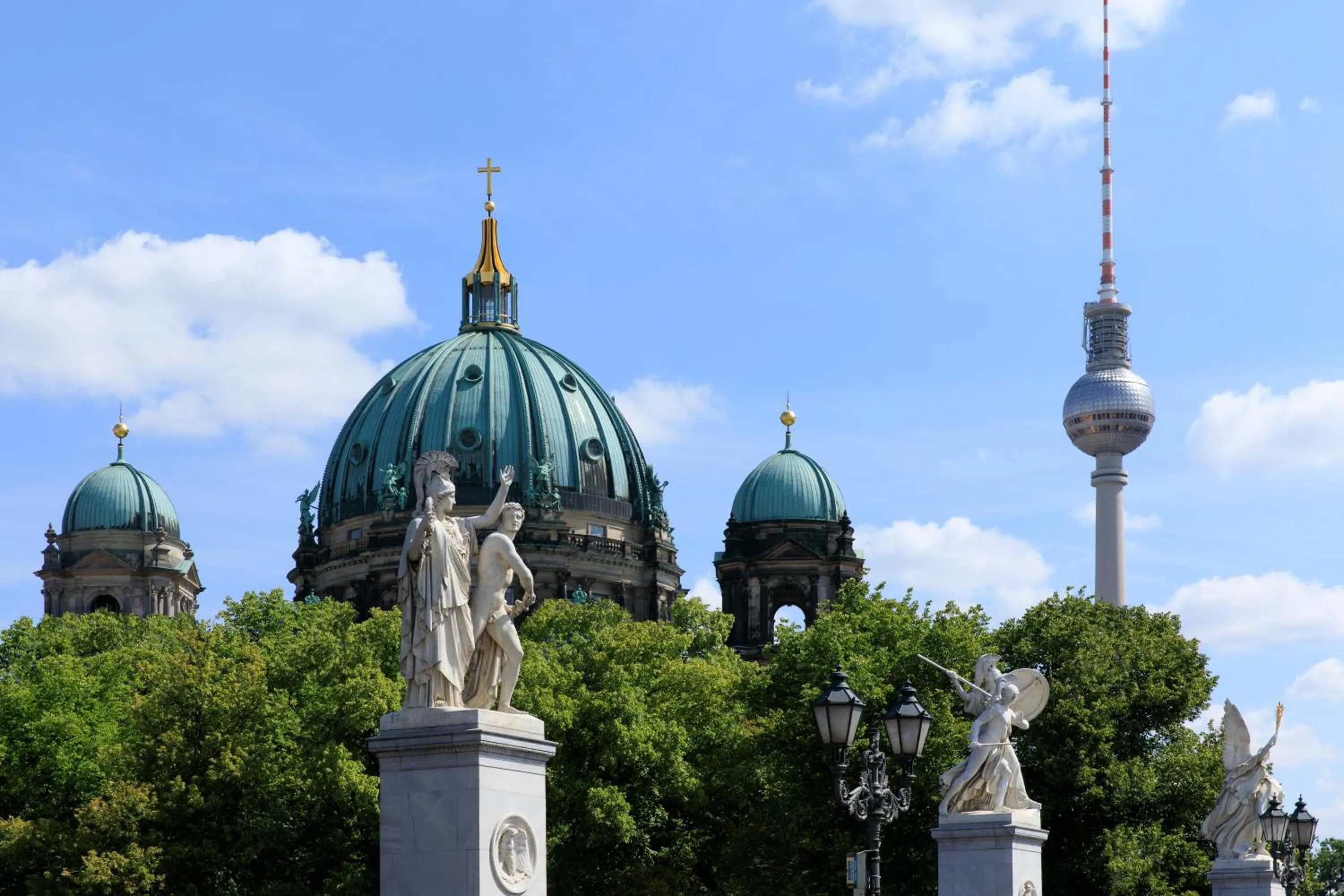 City view in Hotel De Rome Berlin
