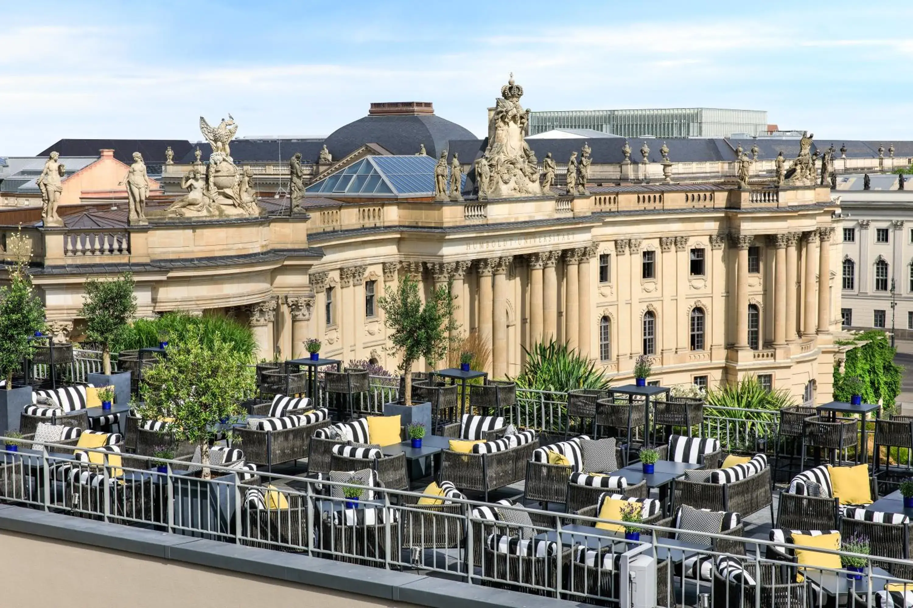 Property building in Rocco Forte Hotel De Rome Property building in Rocco Forte Hotel De Rome