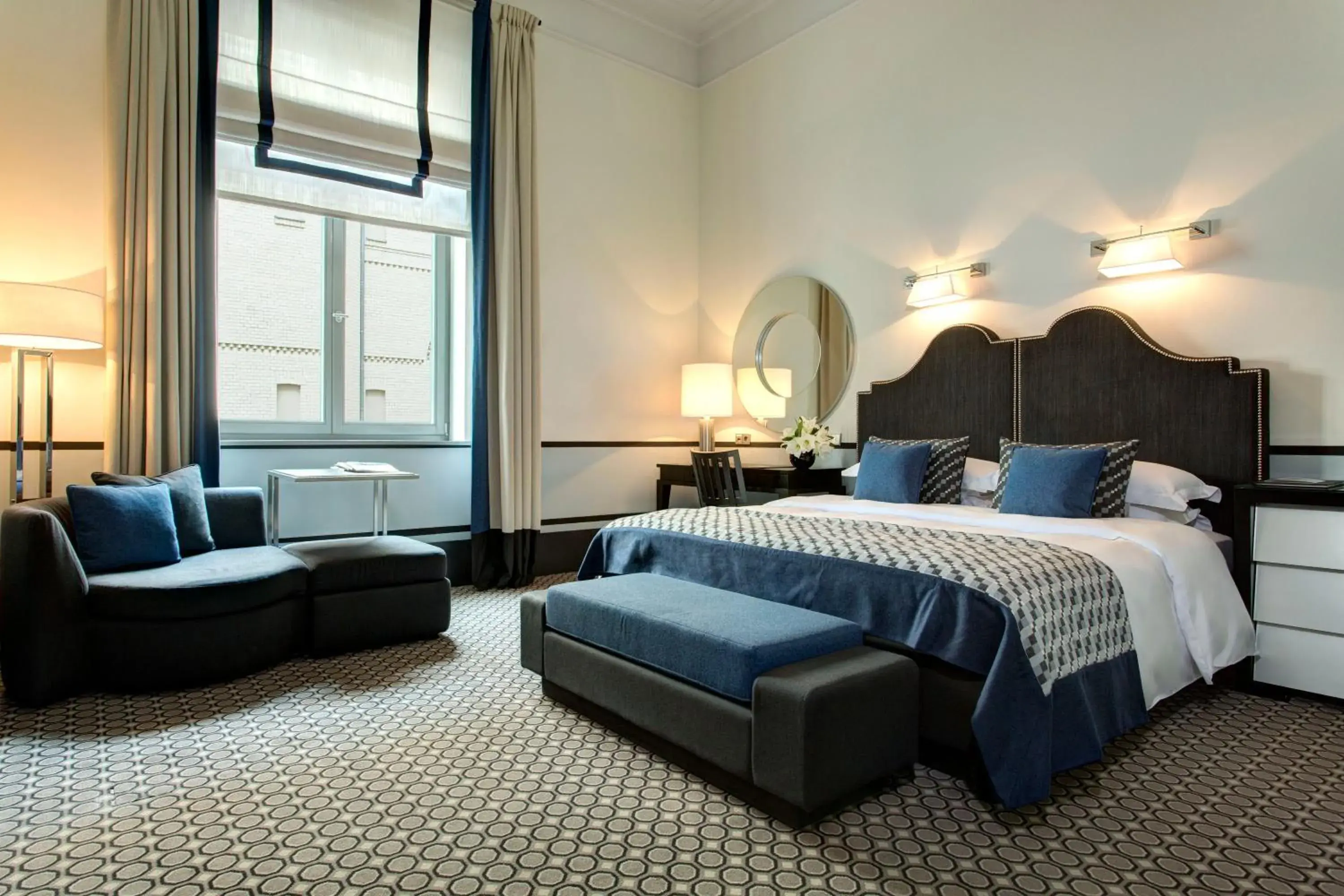 Bed in Hotel De Rome Berlin Bed in Hotel De Rome Berlin