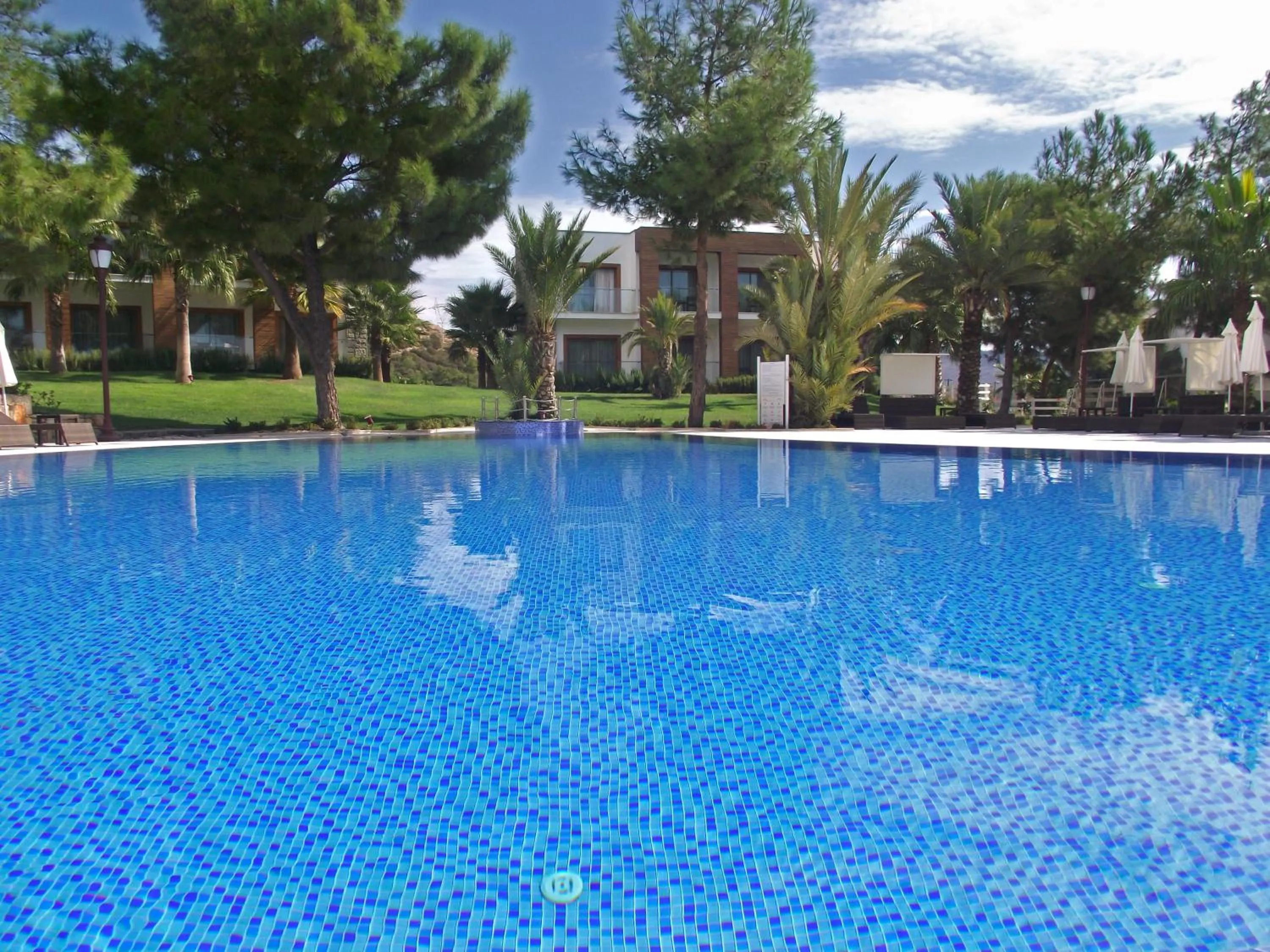 Pool view in Hillstone Bodrum Hotel & Spa