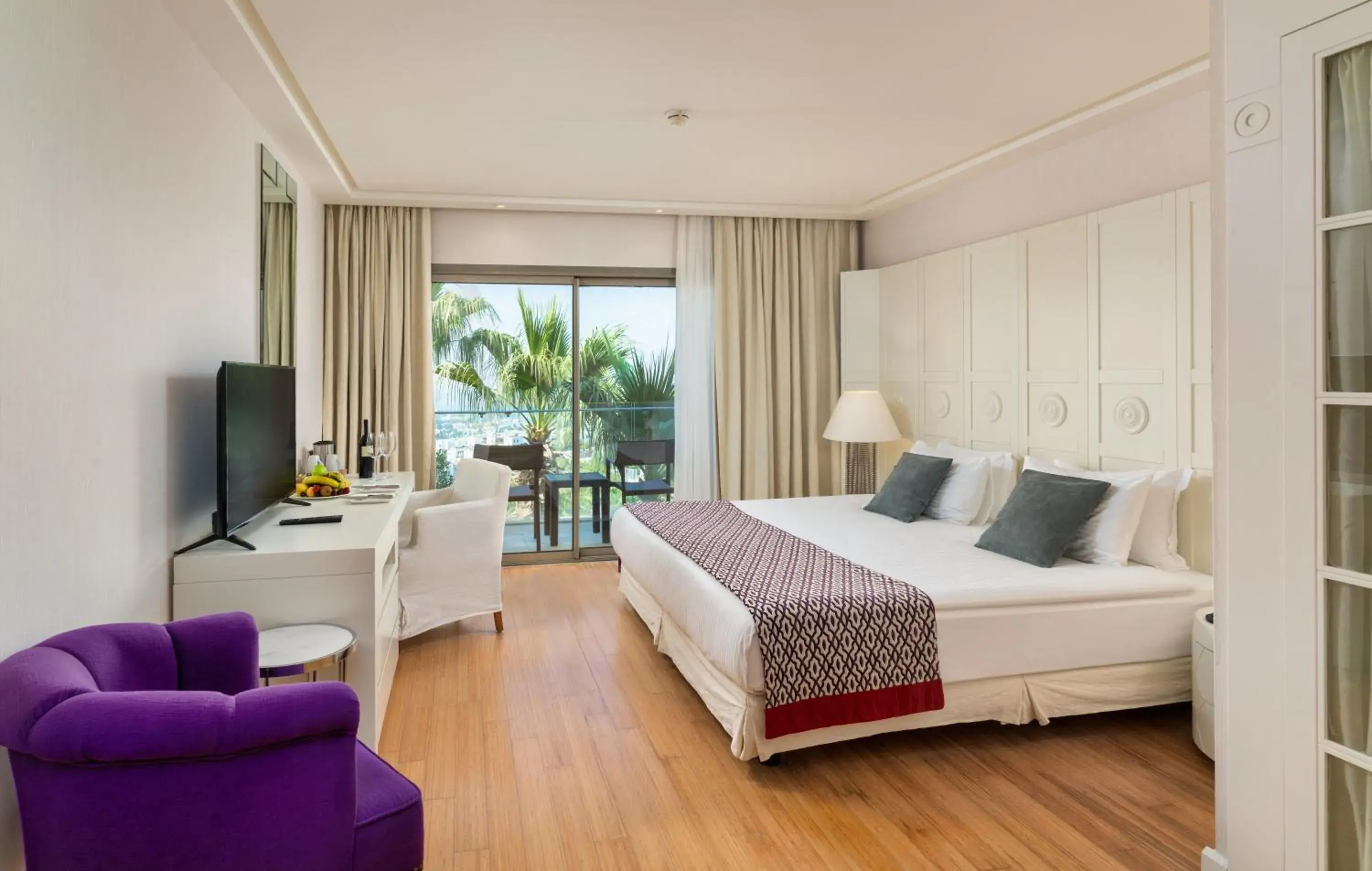 TV and multimedia, Bed in Hillstone Bodrum Hotel & Spa TV and multimedia, Bed in Hillstone Bodrum Hotel & Spa