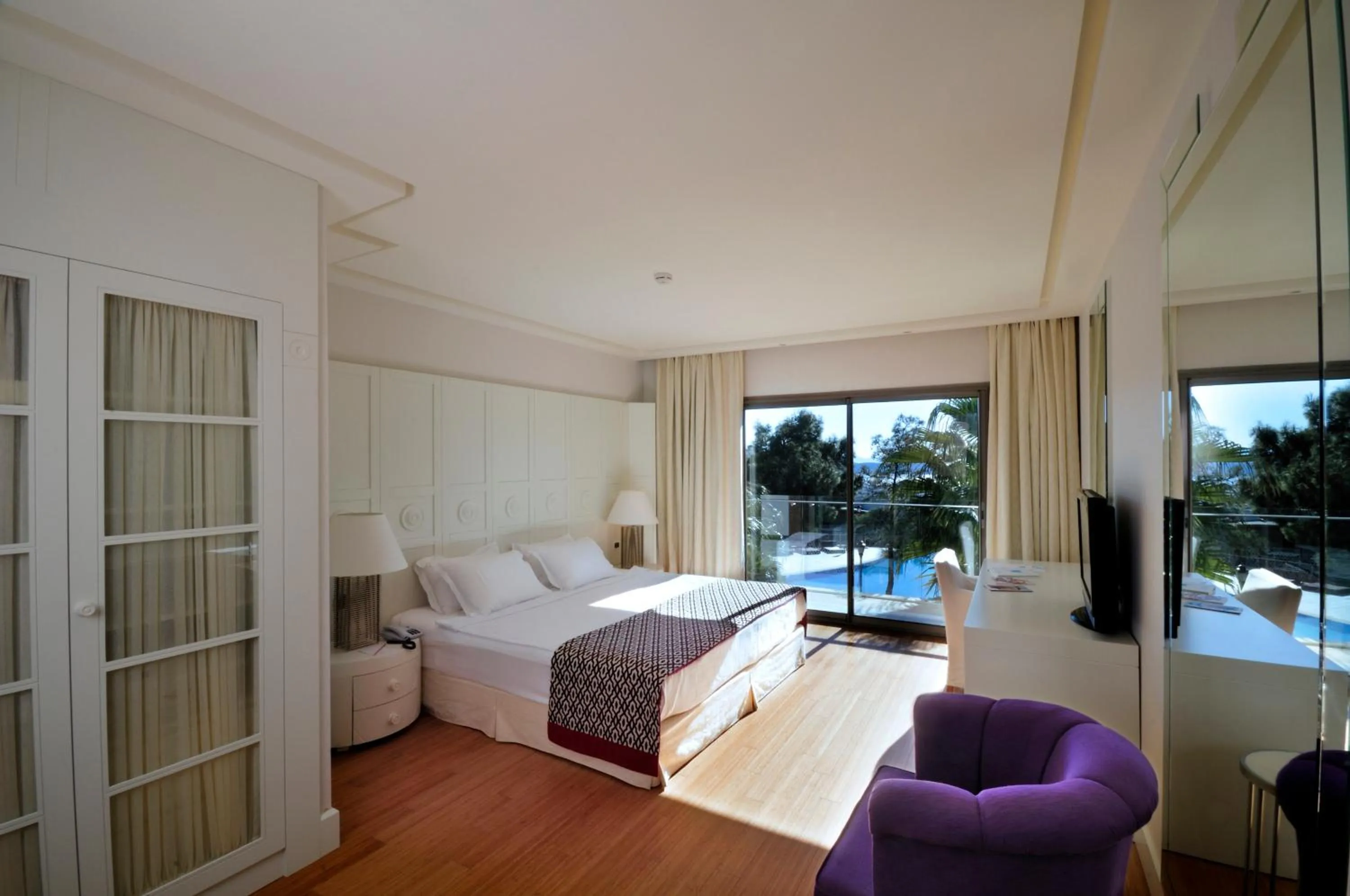 Bed in Hillstone Bodrum Hotel & Spa