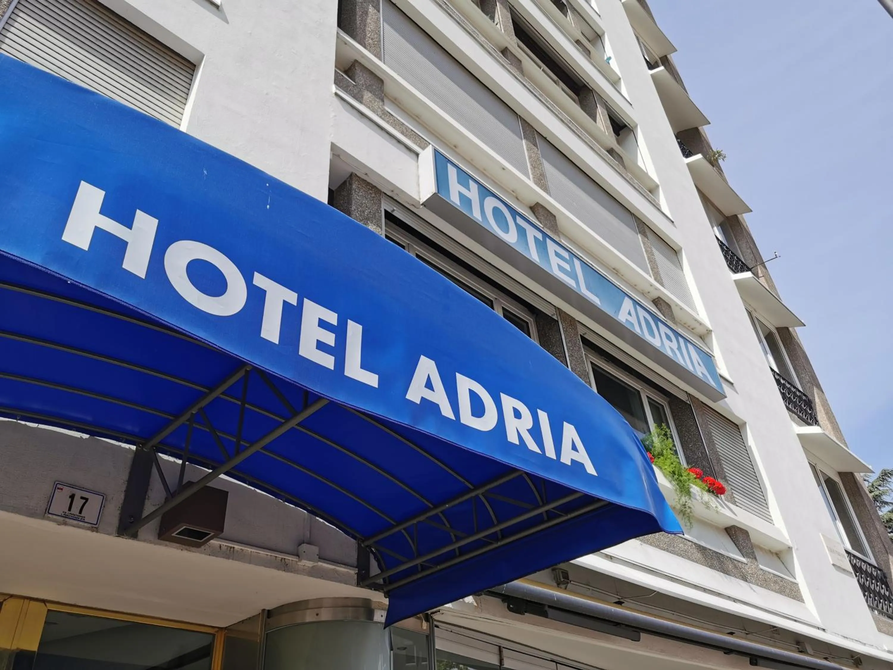 Property building in Hotel Adria