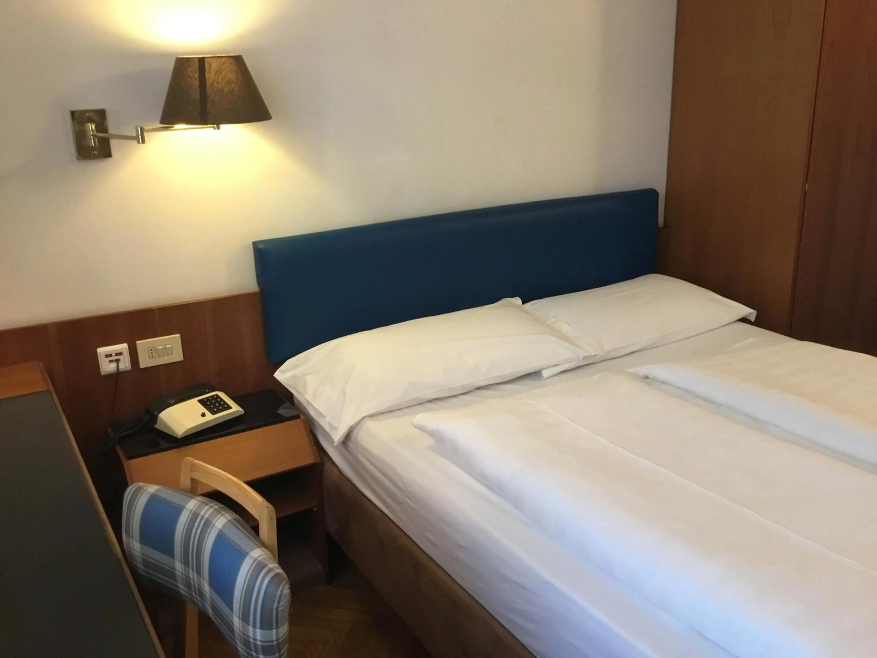 Bed in Hotel Adria