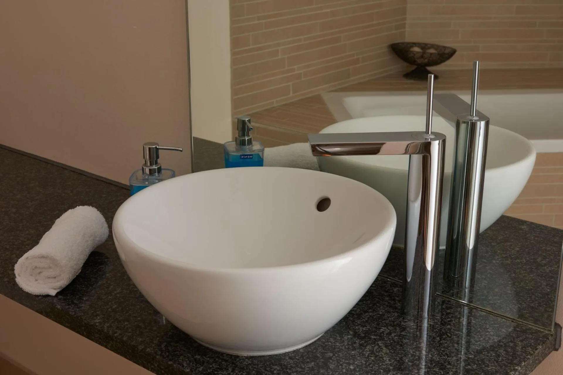 Bathroom in Hotel Donauhof