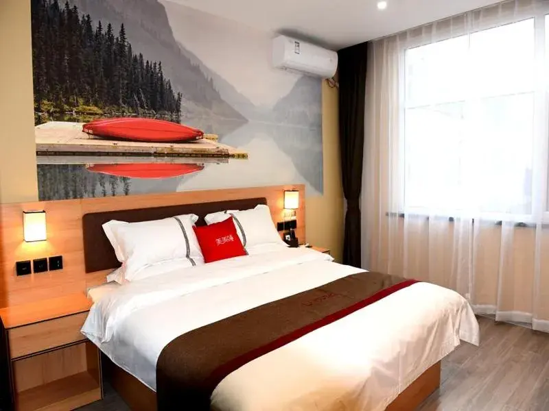 Bed in Thank Inn Chain Hotel Shanxi Datong Hunyuan County Yingbin East Road Bed in Thank Inn Chain Hotel Shanxi Datong Hunyuan County Yingbin East Road