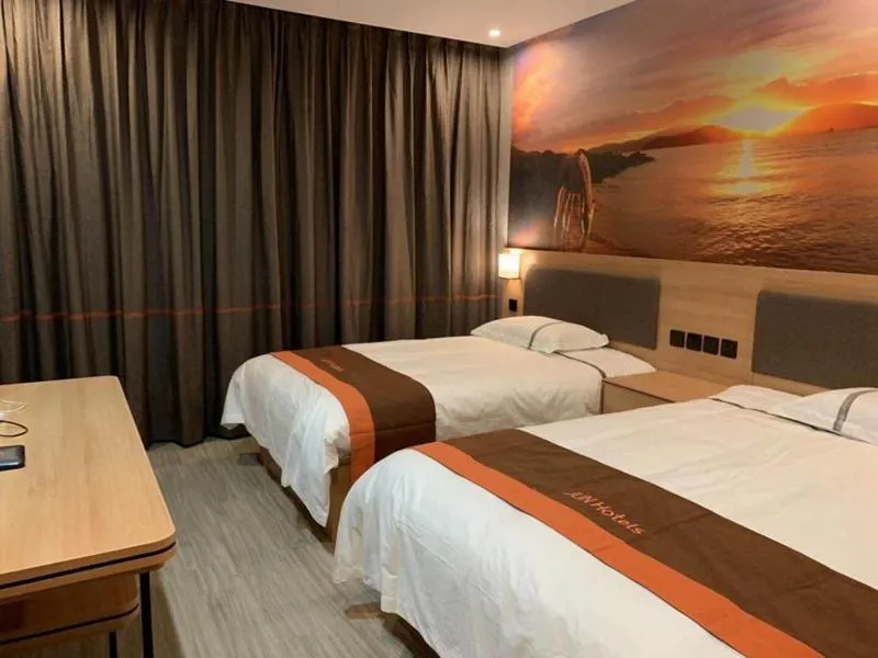Bed in JUN Hotels Hebei Baoding Rongcheng Banzheng North Street Store