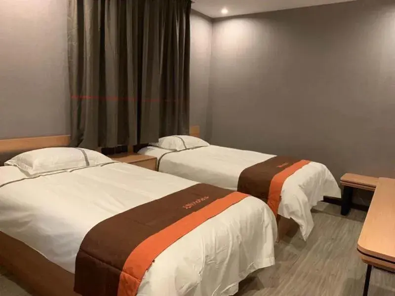 Bed in JUN Hotels Hebei Baoding Rongcheng Banzheng North Street Store Bed in JUN Hotels Hebei Baoding Rongcheng Banzheng North Street Store