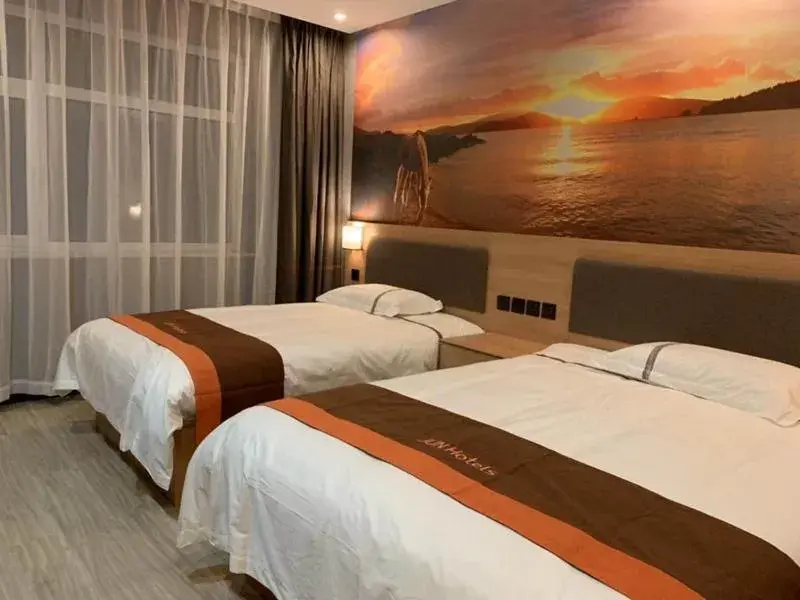 Bed in JUN Hotels Hebei Baoding Rongcheng Banzheng North Street Store Bed in JUN Hotels Hebei Baoding Rongcheng Banzheng North Street Store