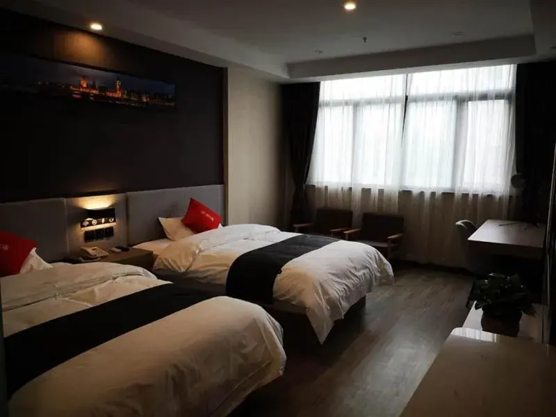Bed in Thank Inn Plus Hotel Jiangsu Taizhou Taixing City Jiangping Middle Road Store Bed in Thank Inn Plus Hotel Jiangsu Taizhou Taixing City Jiangping Middle Road Store
