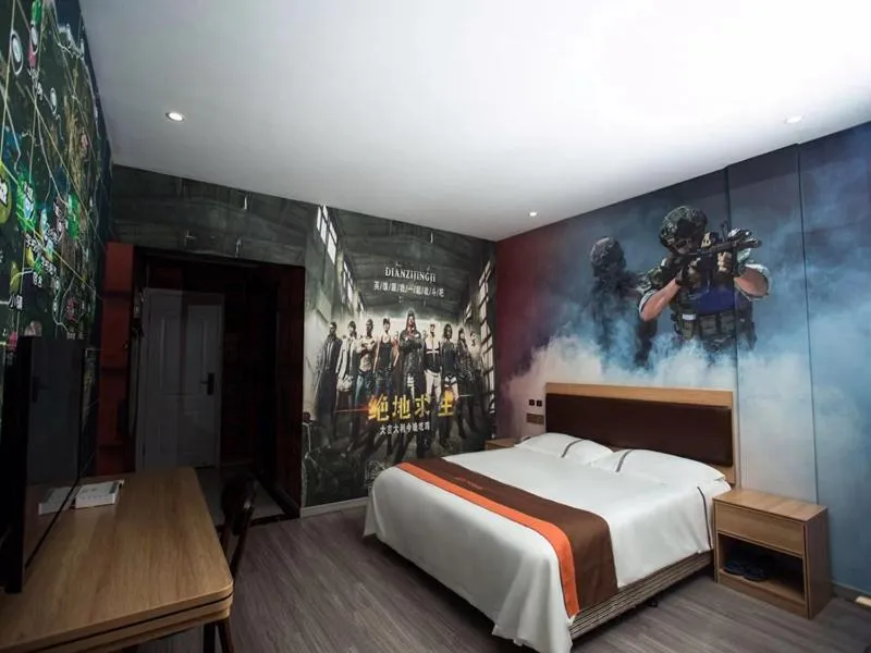 Bed in JUN Hotels Jiangsu Wuxi Jiangyin Changjing Coach Station Store