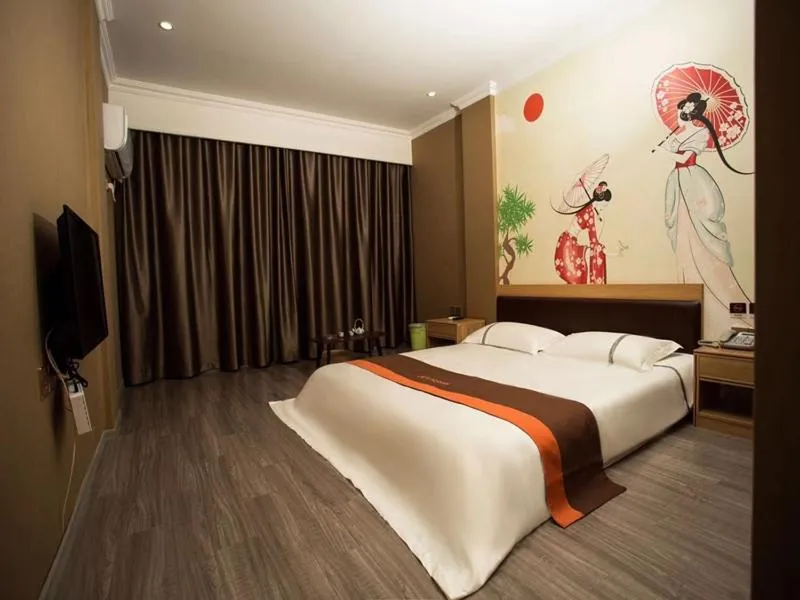 Bed in JUN Hotels Jiangsu Wuxi Jiangyin Changjing Coach Station Store