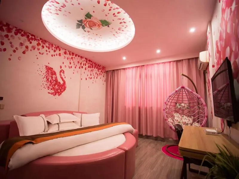 Bed in JUN Hotels Jiangsu Wuxi Jiangyin Changjing Coach Station Store