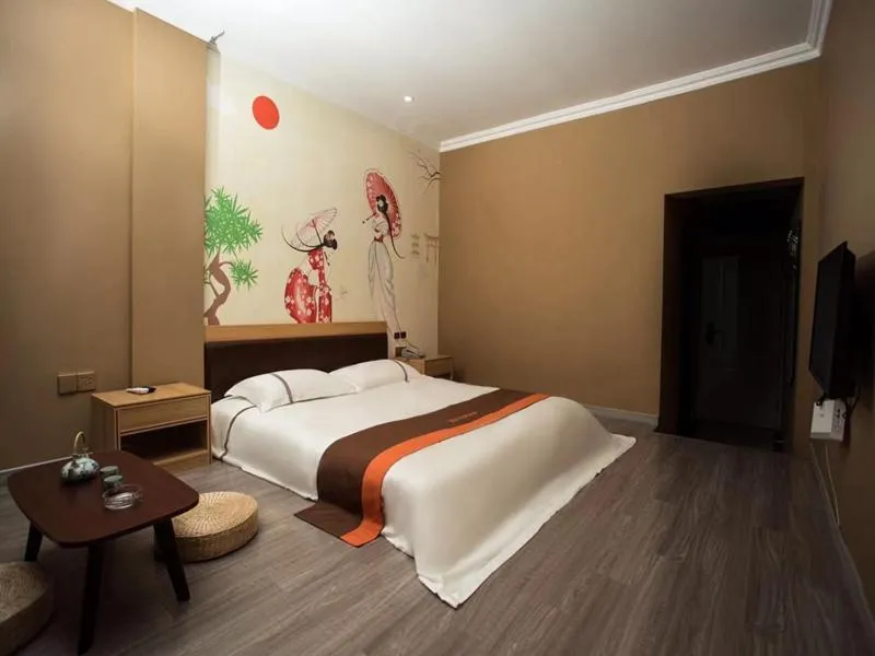 Bed in JUN Hotels Jiangsu Wuxi Jiangyin Changjing Coach Station Store