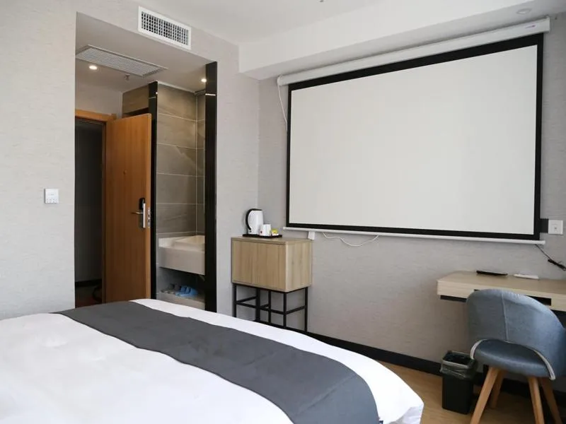 Bed in Thank Inn Chain Hotel Shanxi Jinzhong Yuci District Yunhua Street