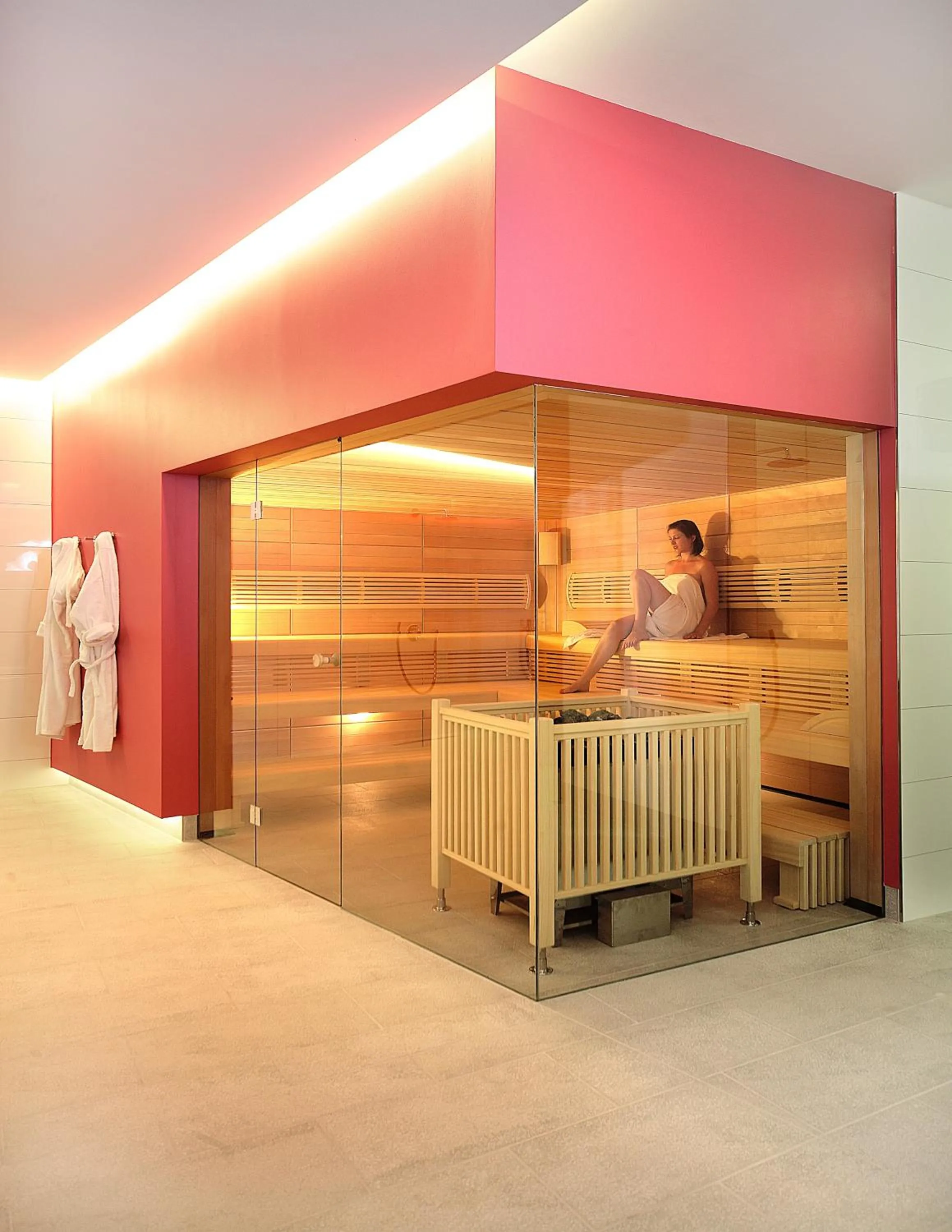 Sauna in NP Hotel Ullrich