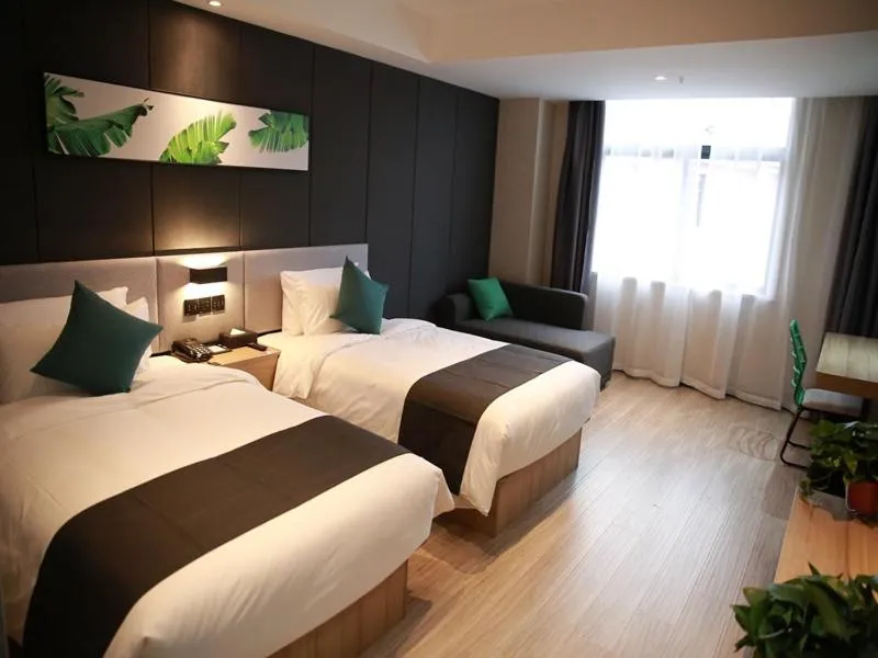 Bed in Thankyou Inn Hebei Baoding Lianchi District Baoding First Middle School