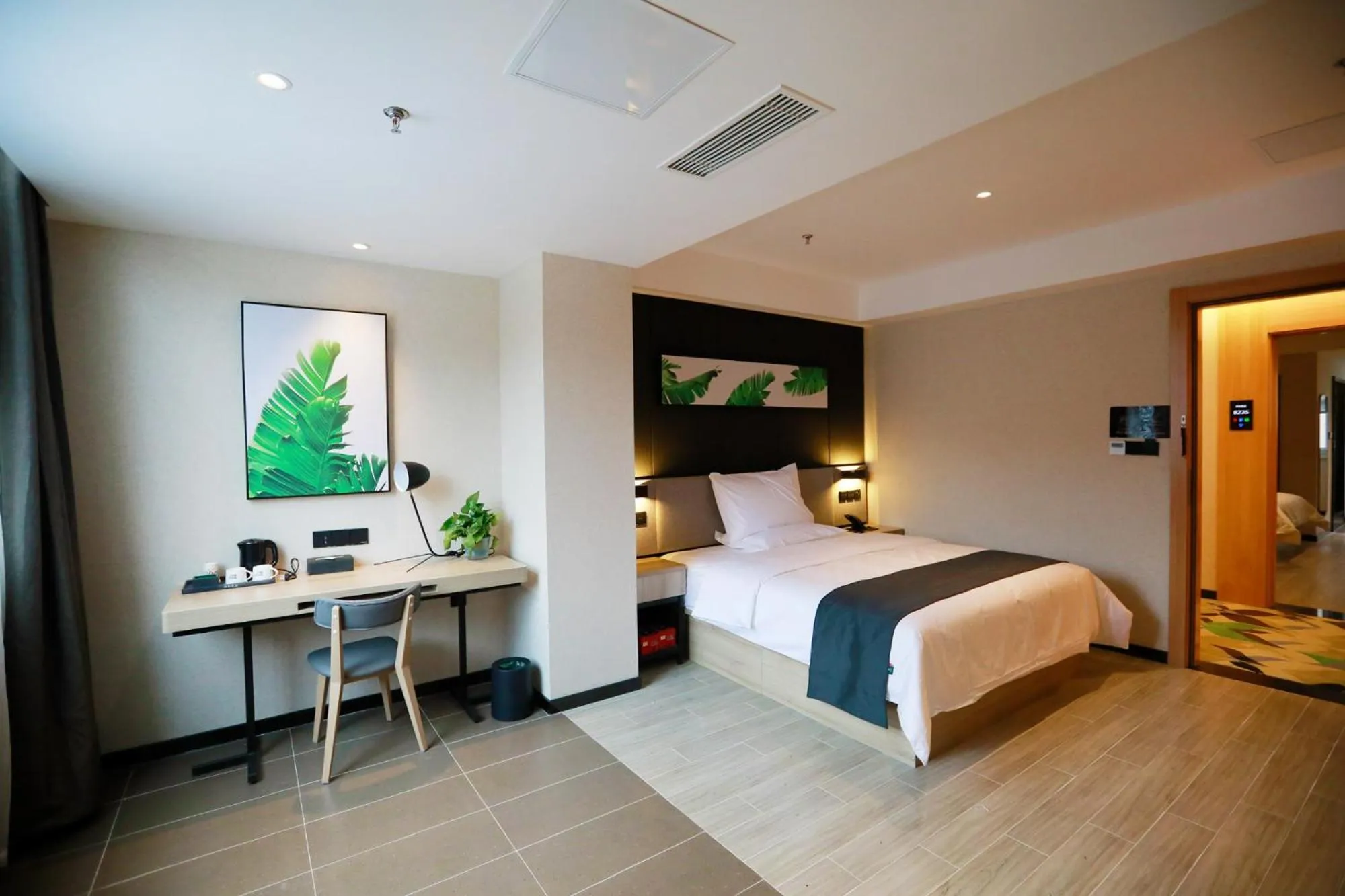 Bed in Thankyou Inn Hebei Baoding Lianchi District Baoding First Middle School