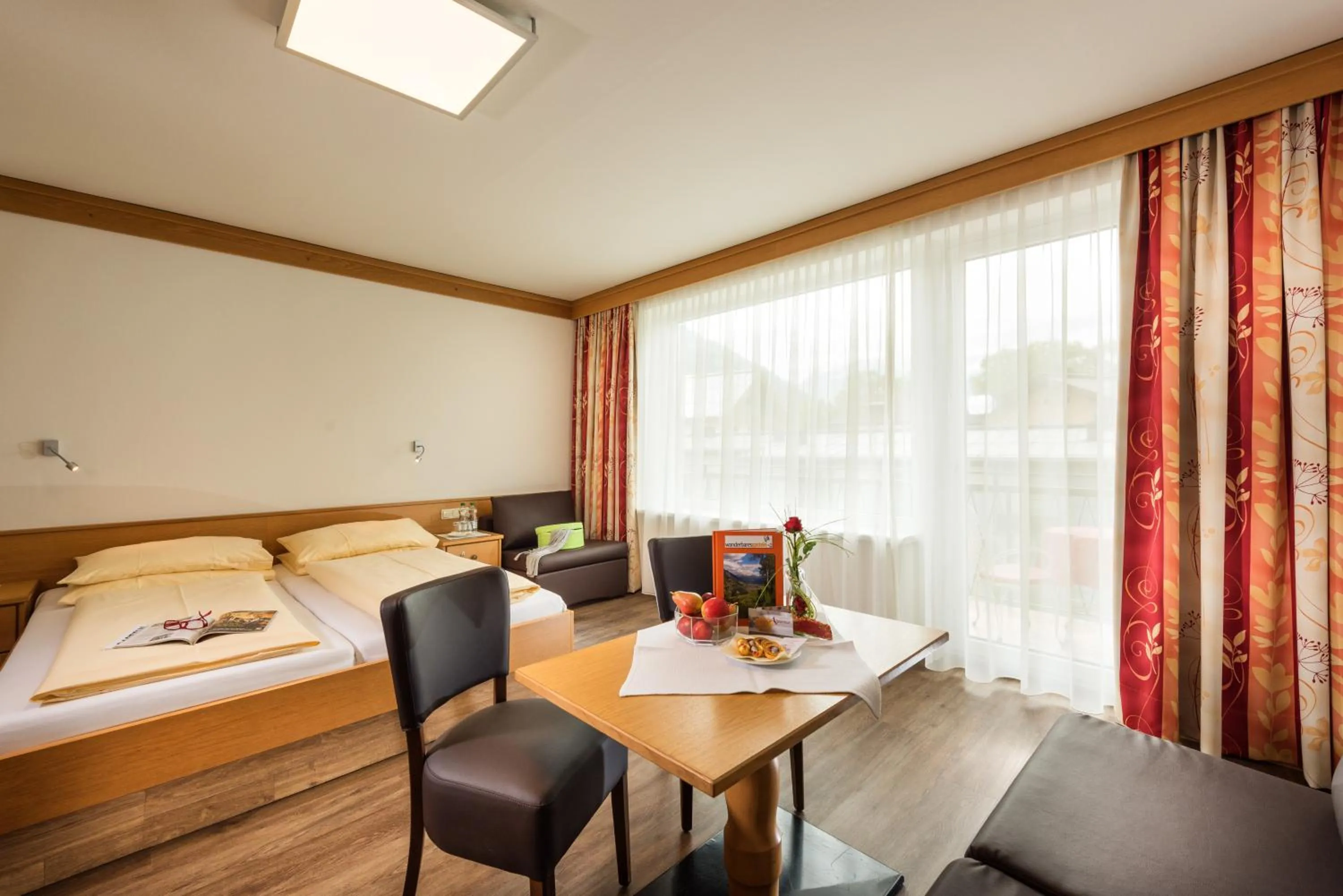 Bedroom, Bed in Hotel Alpenhof - New Sauna Area