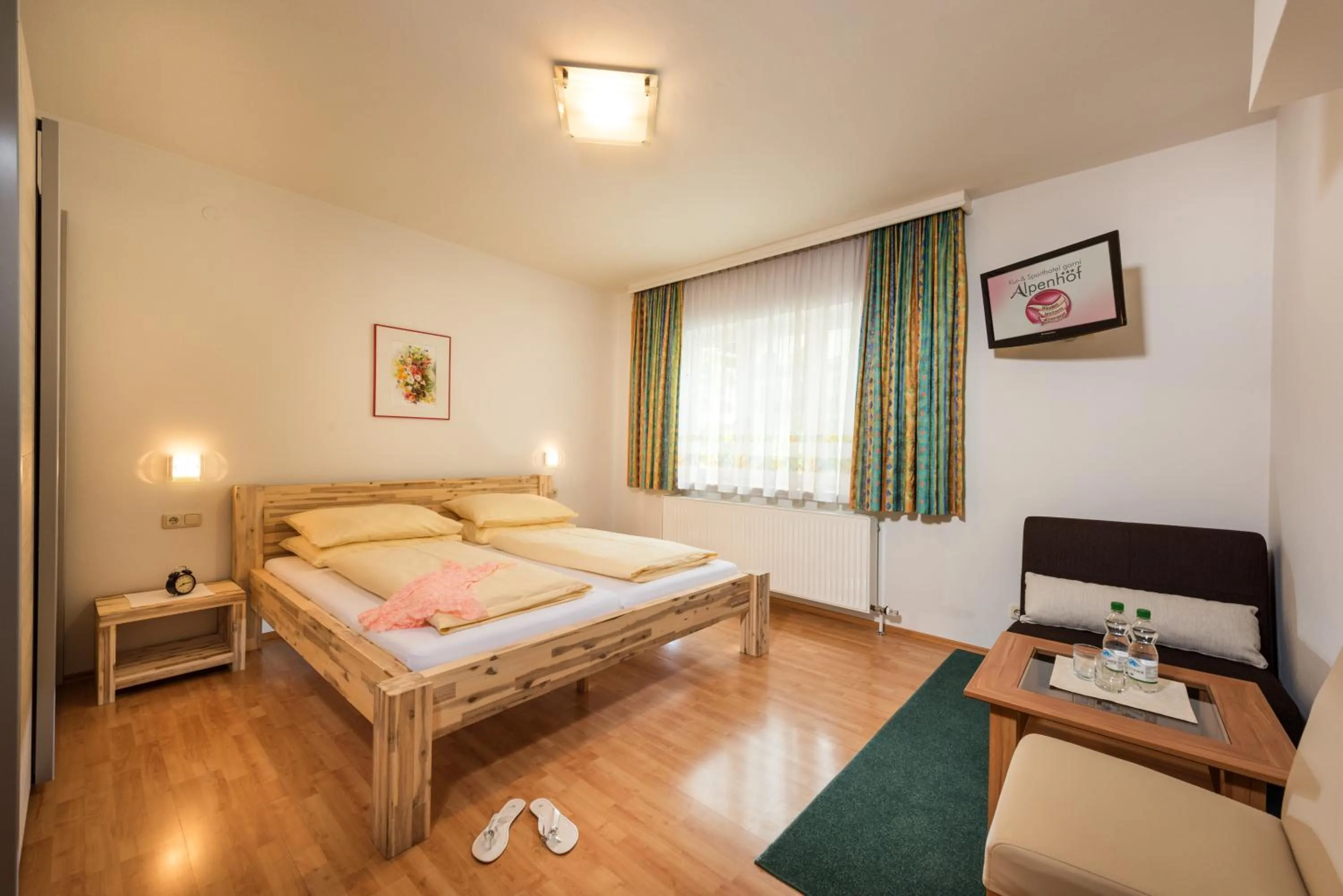 Bedroom, Bed in Hotel Alpenhof - New Sauna Area