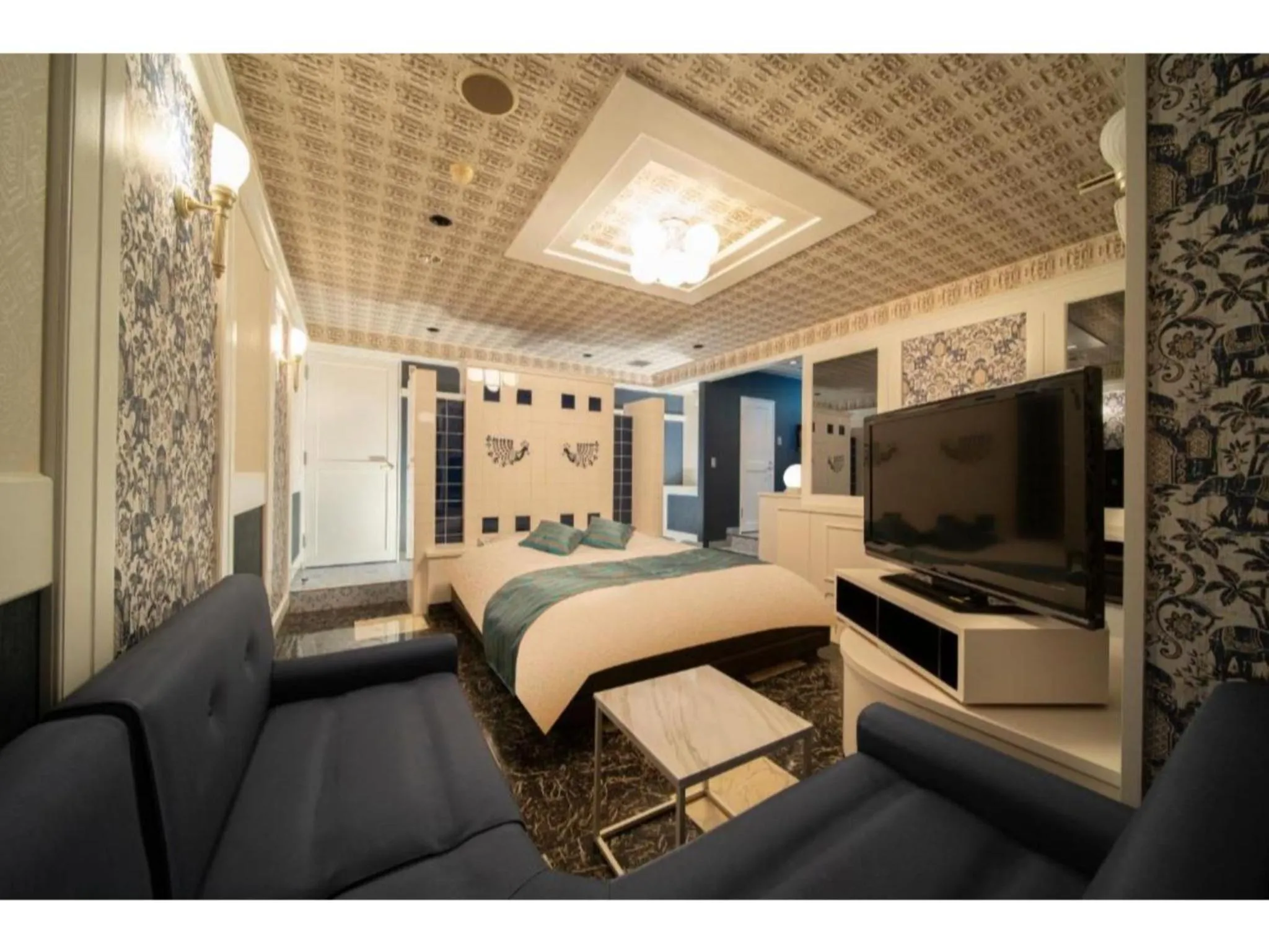 Bed in Royal Hotel Uohachi Bettei - Vacation STAY 81417