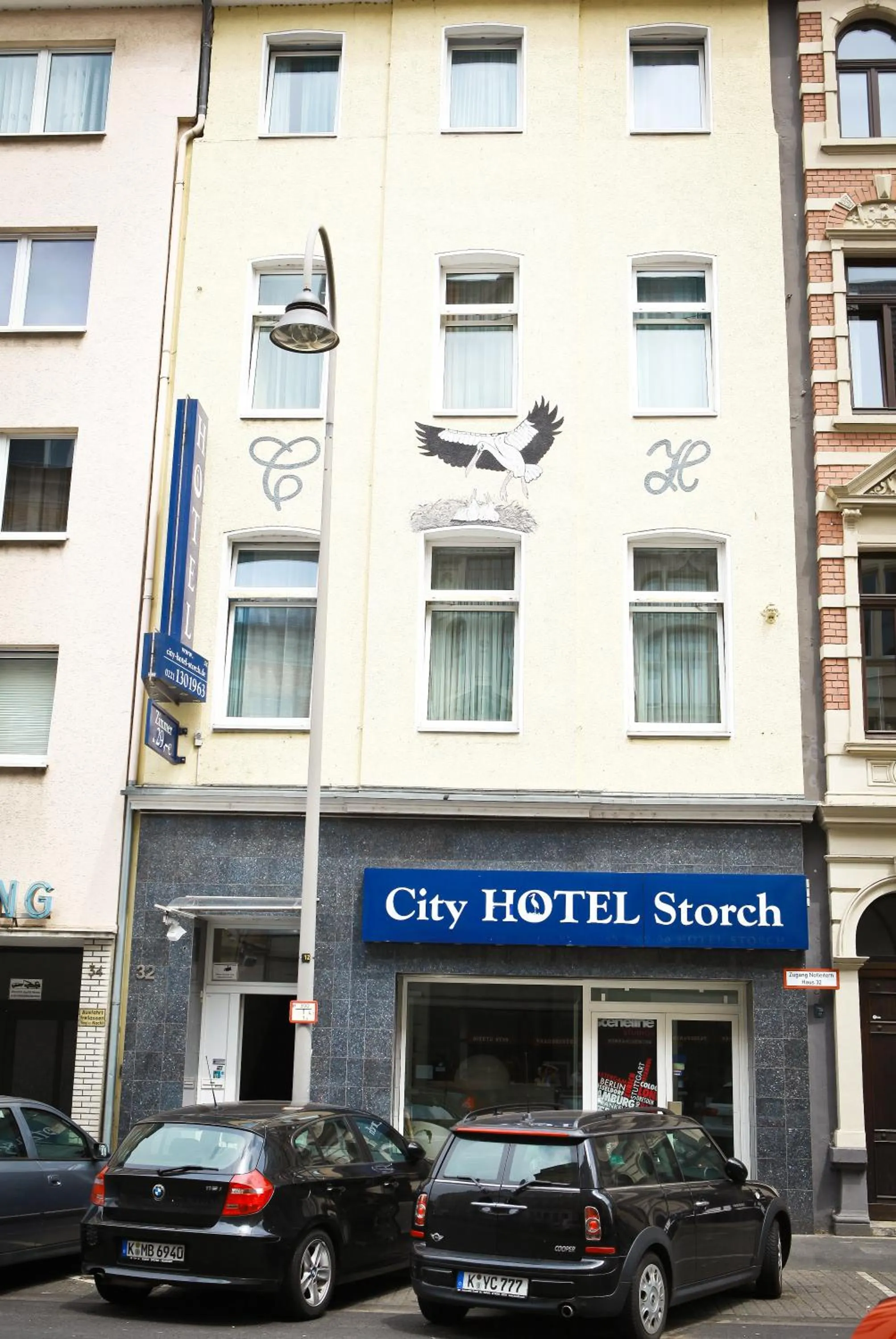 Property building in City Hotel Storch