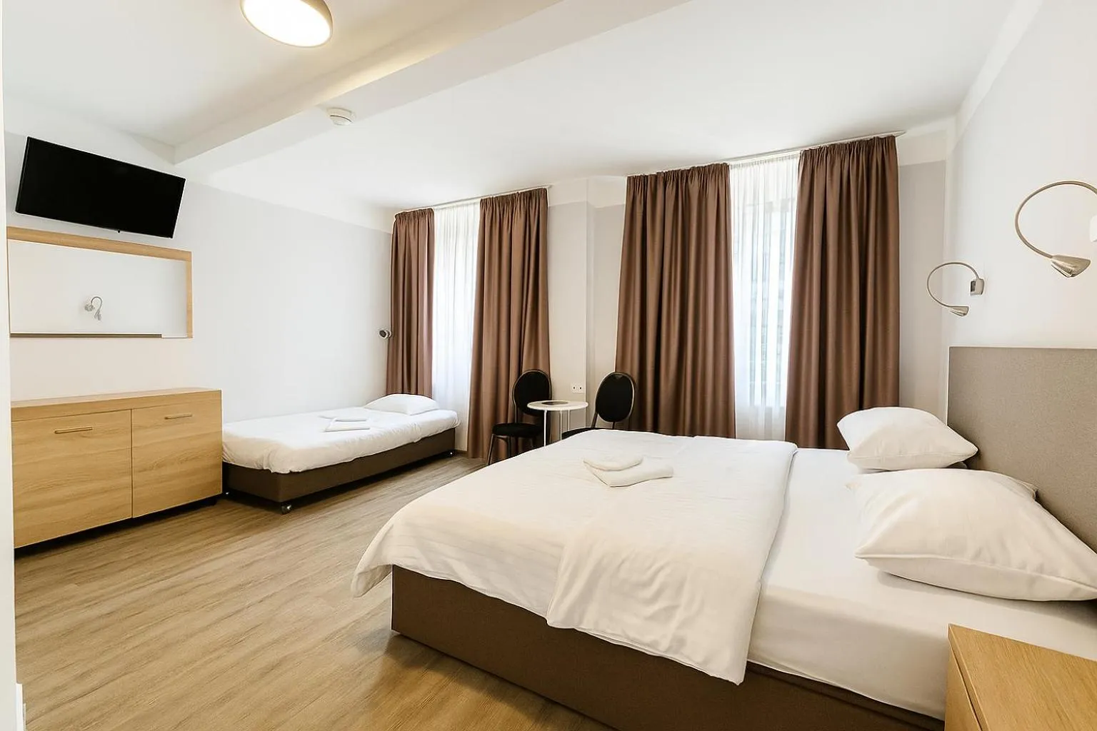 Bedroom, Bed in City Hotel Storch