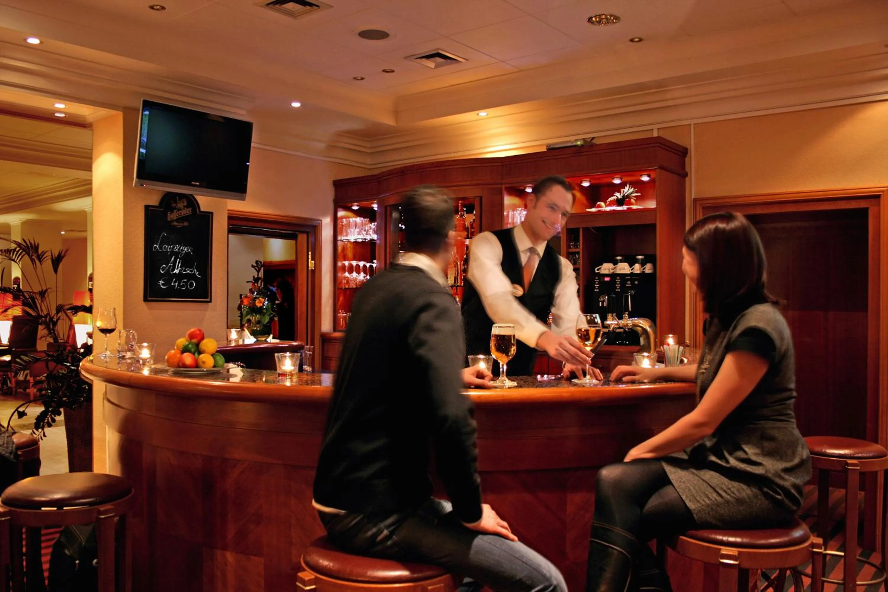 Lounge or bar in Best Western Hotel Leipzig City Centre