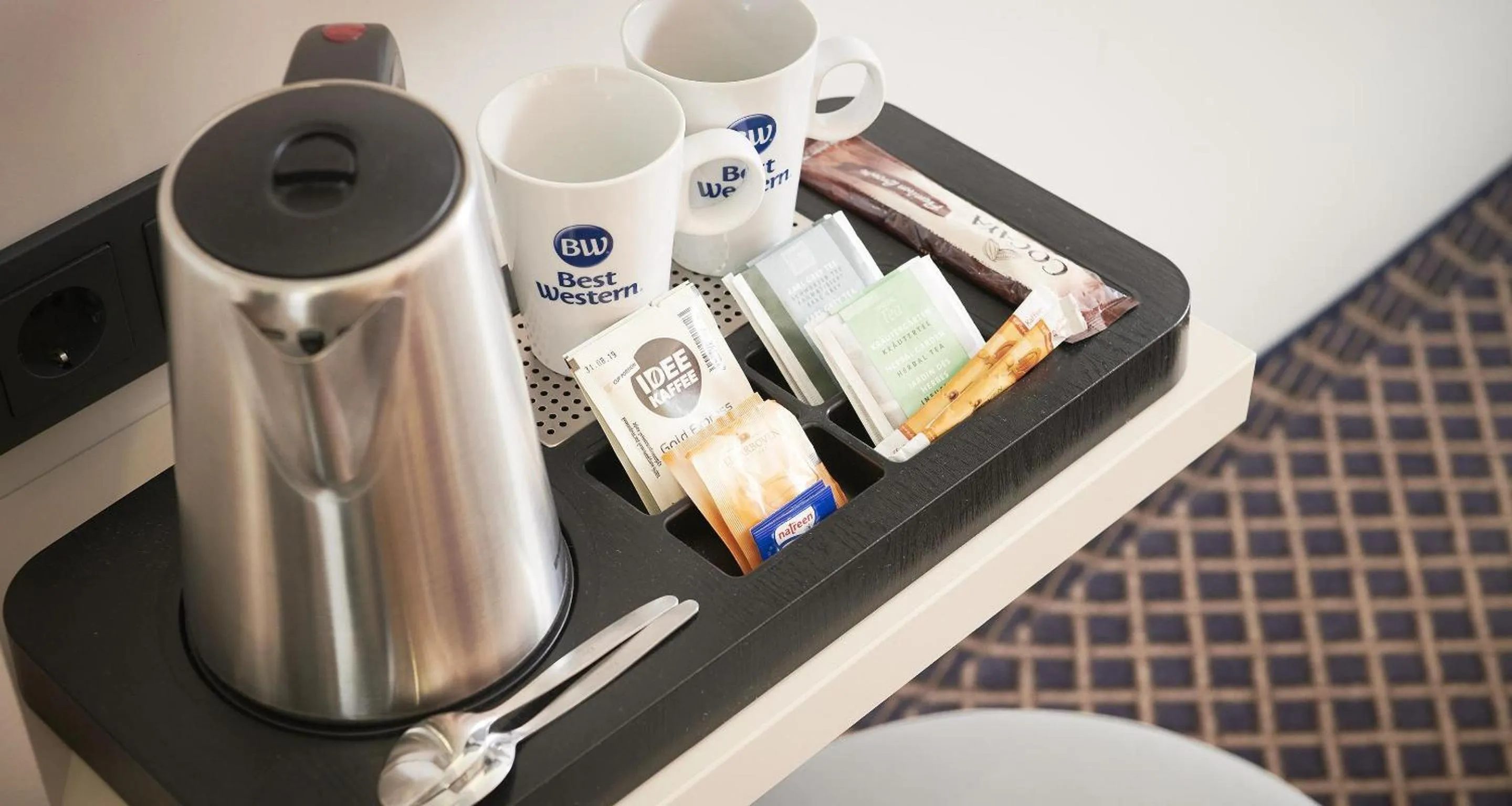 Bedroom in Best Western Hotel Leipzig City Centre