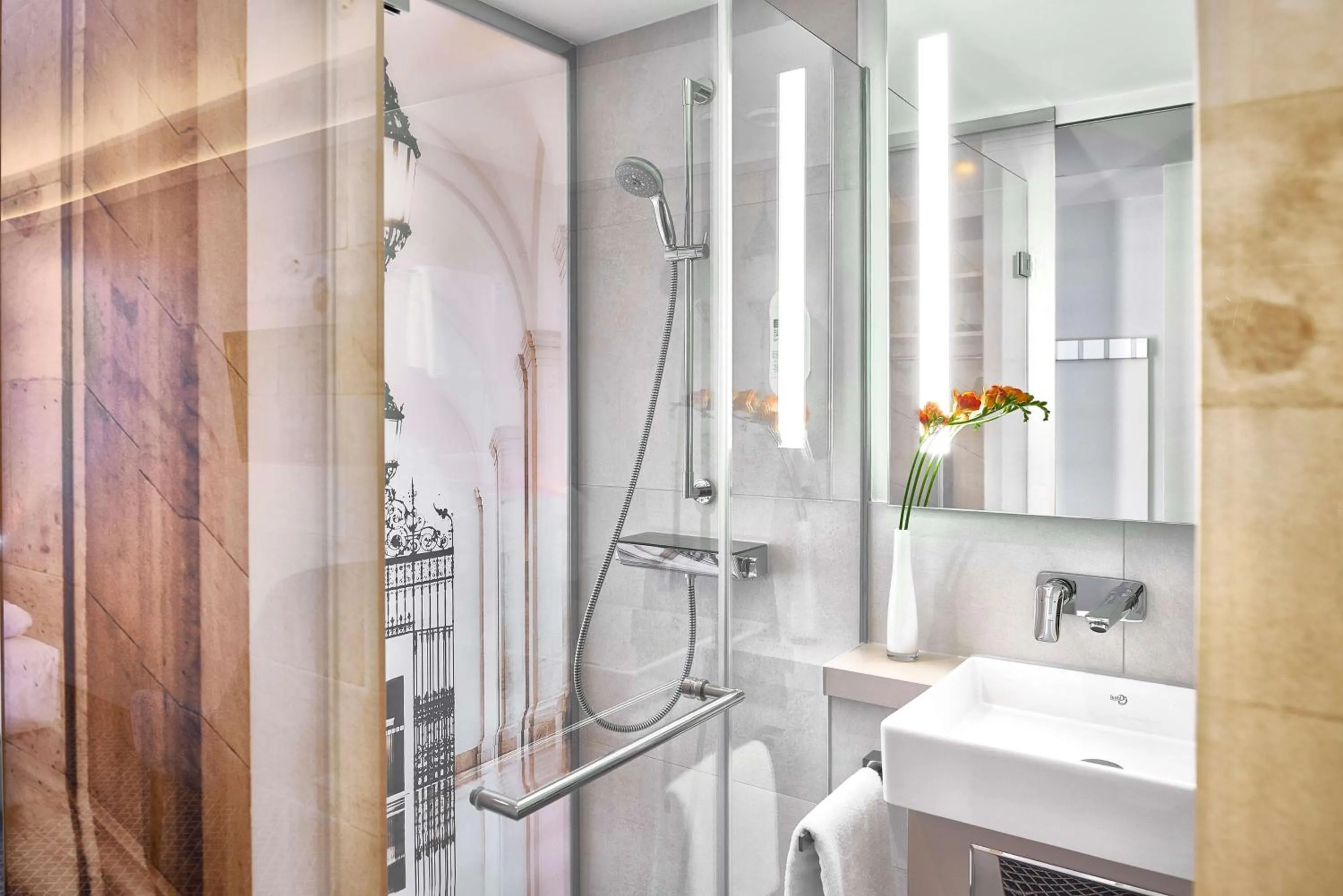 Bathroom in Best Western Hotel Leipzig City Centre