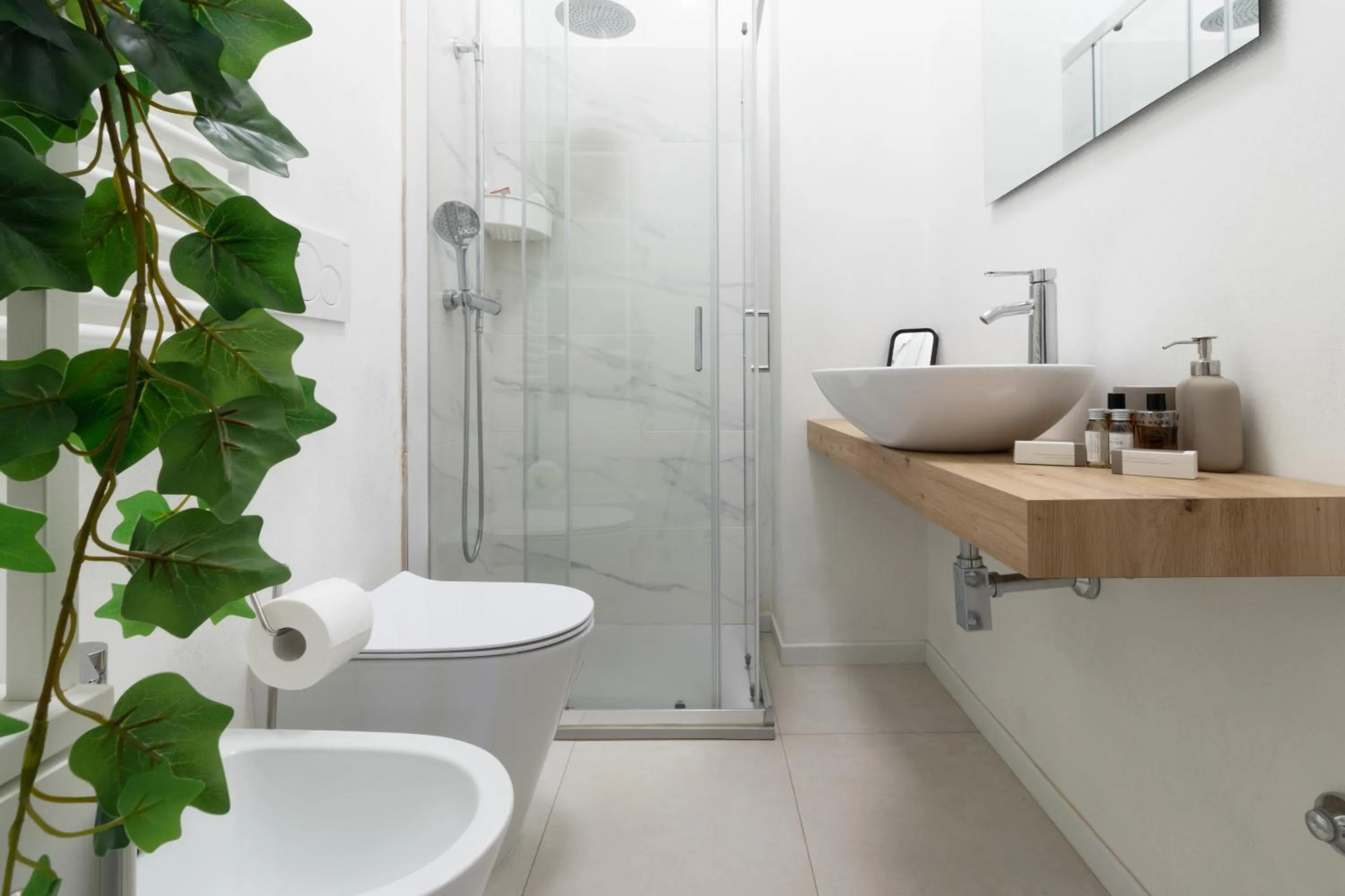 Bathroom in Appartamento con Terrazza Fronte Mare