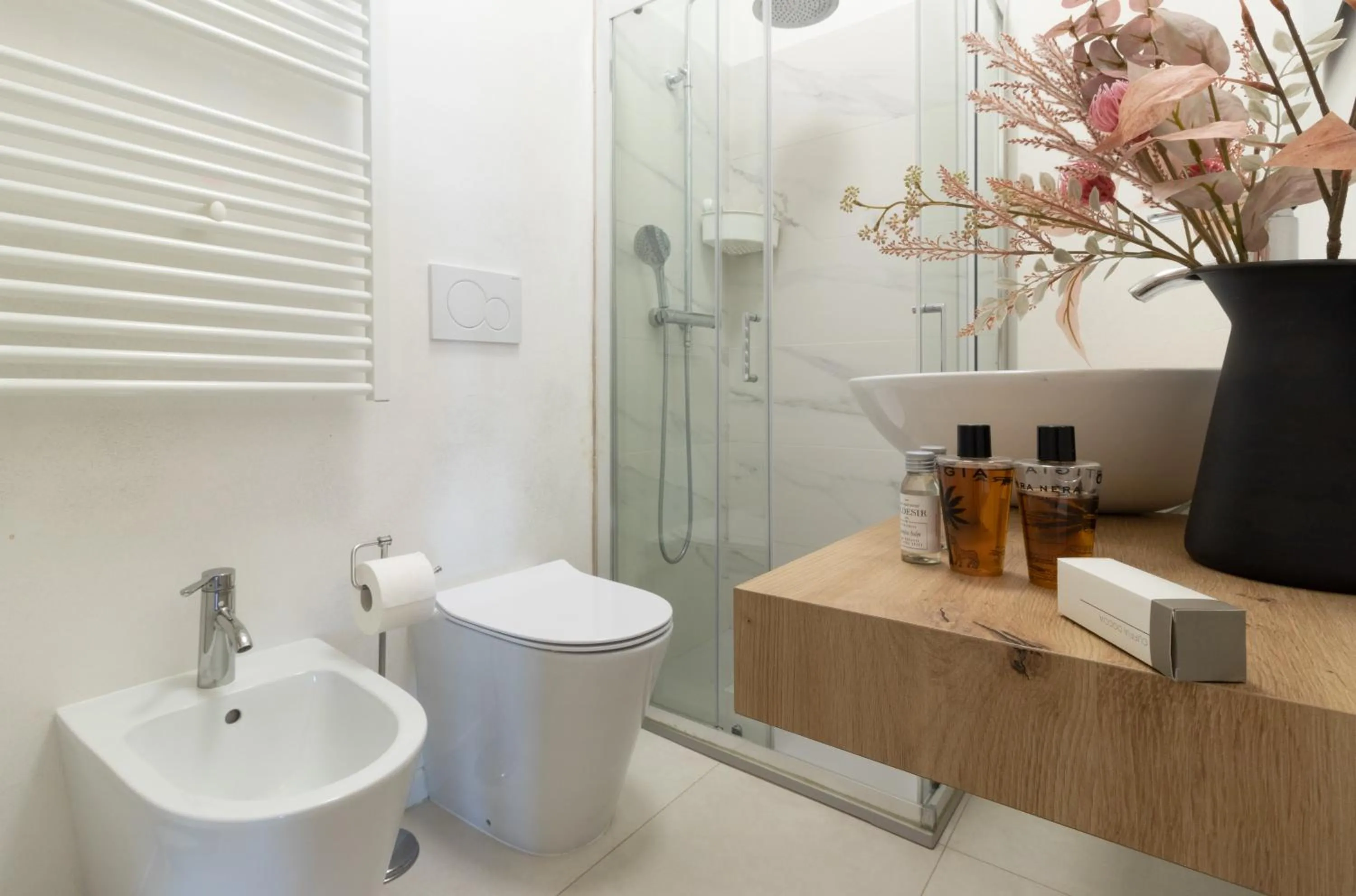 Bathroom in Appartamento con Terrazza Fronte Mare