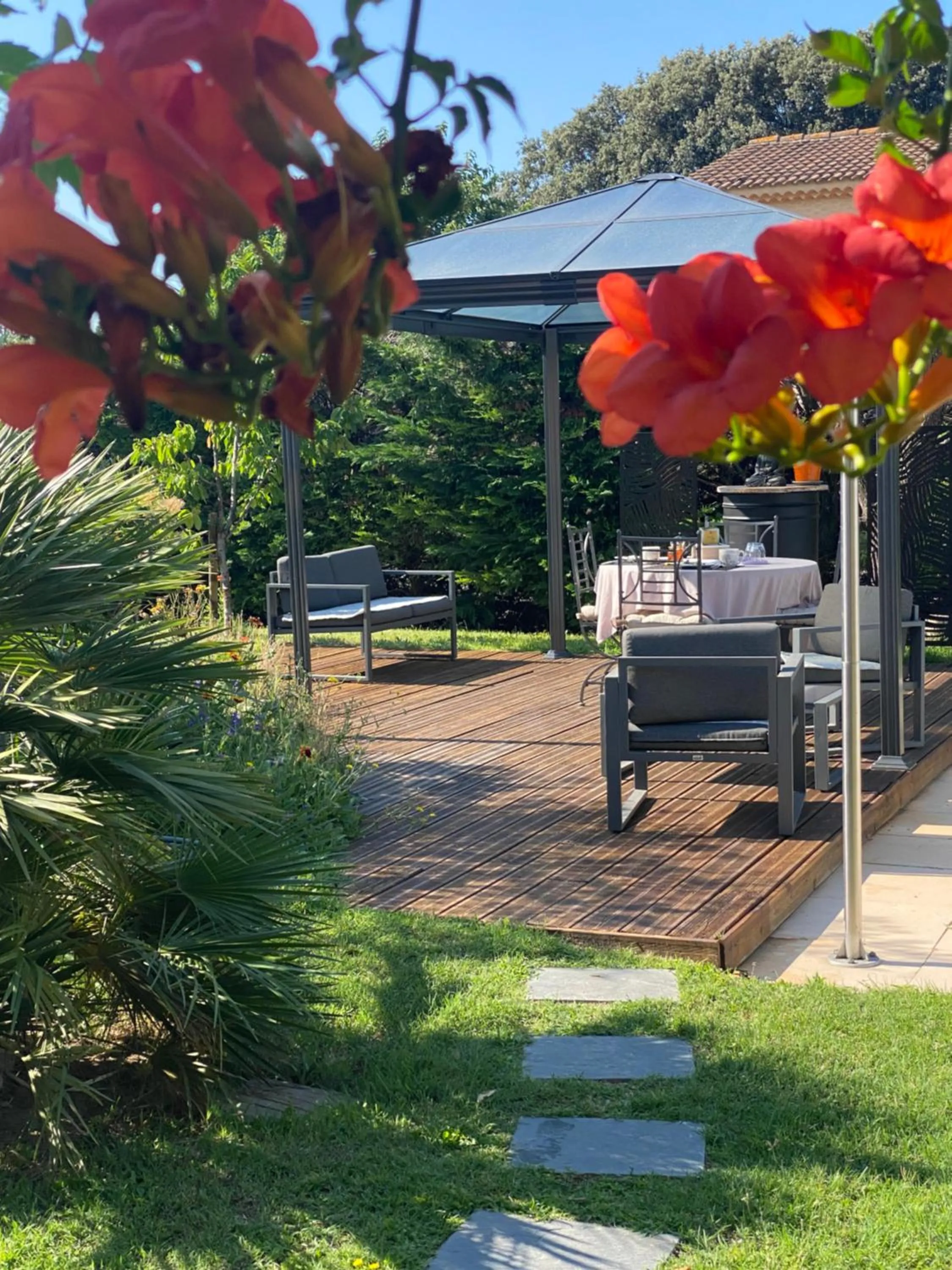 Garden in Chambre d’hôtes vaucluse