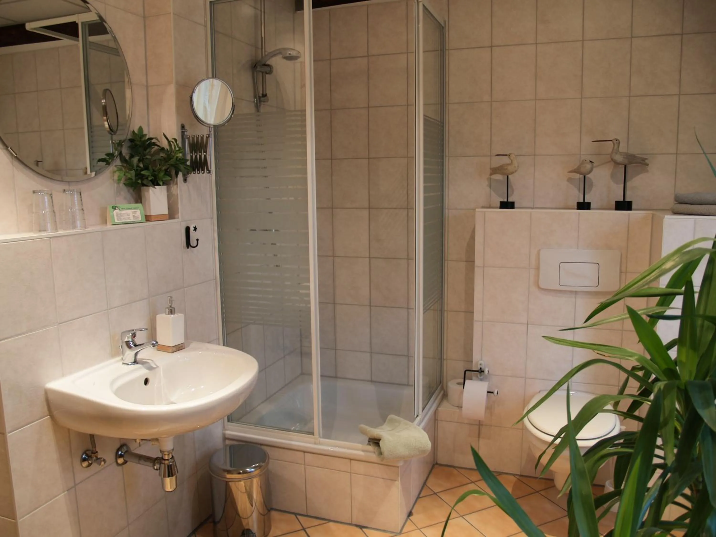 Bathroom in Hermanns Hotel Zum Goldenen Stern