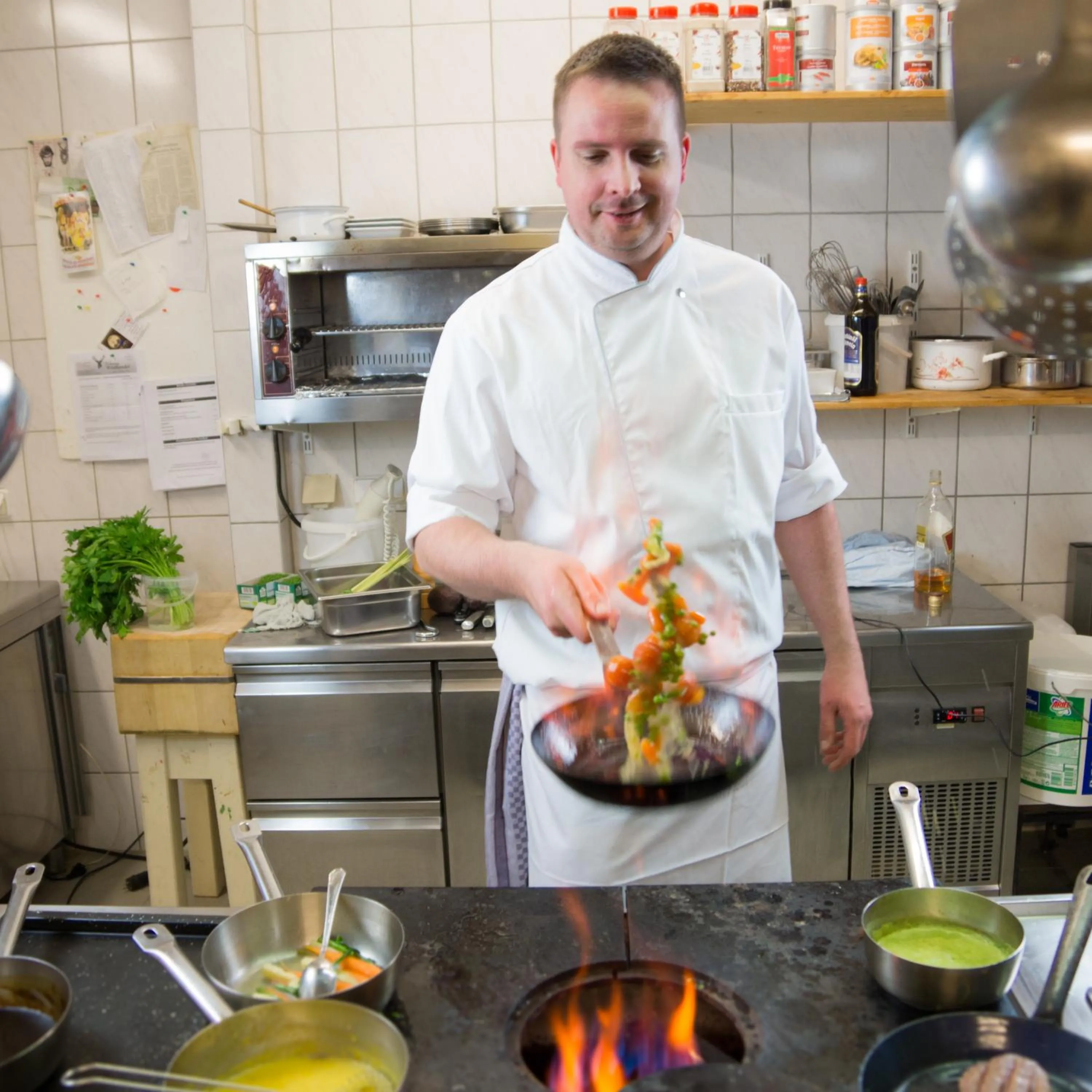 Food close-up in Hermanns Hotel Zum Goldenen Stern