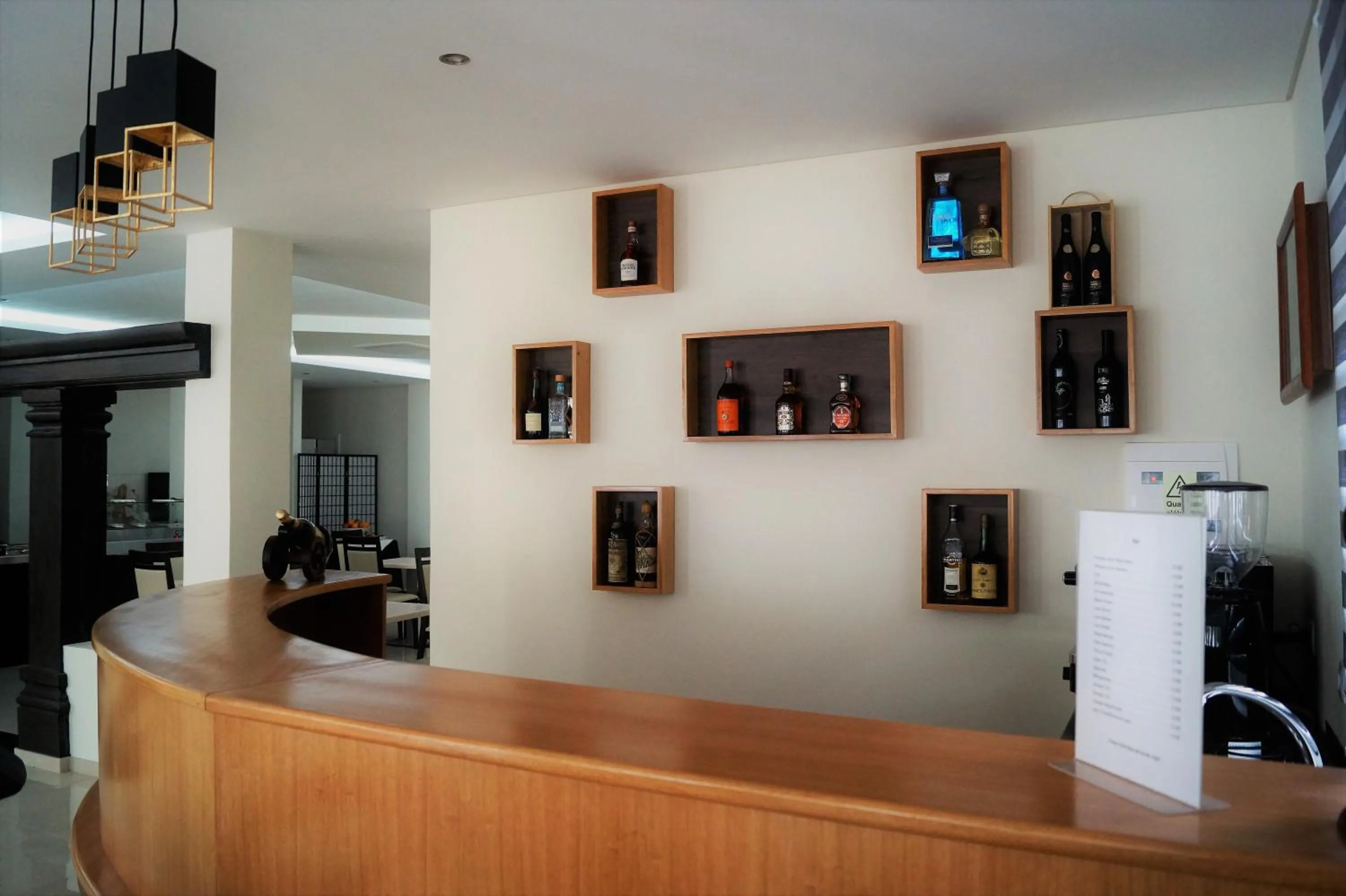Lounge or bar in Angra Central Hotel