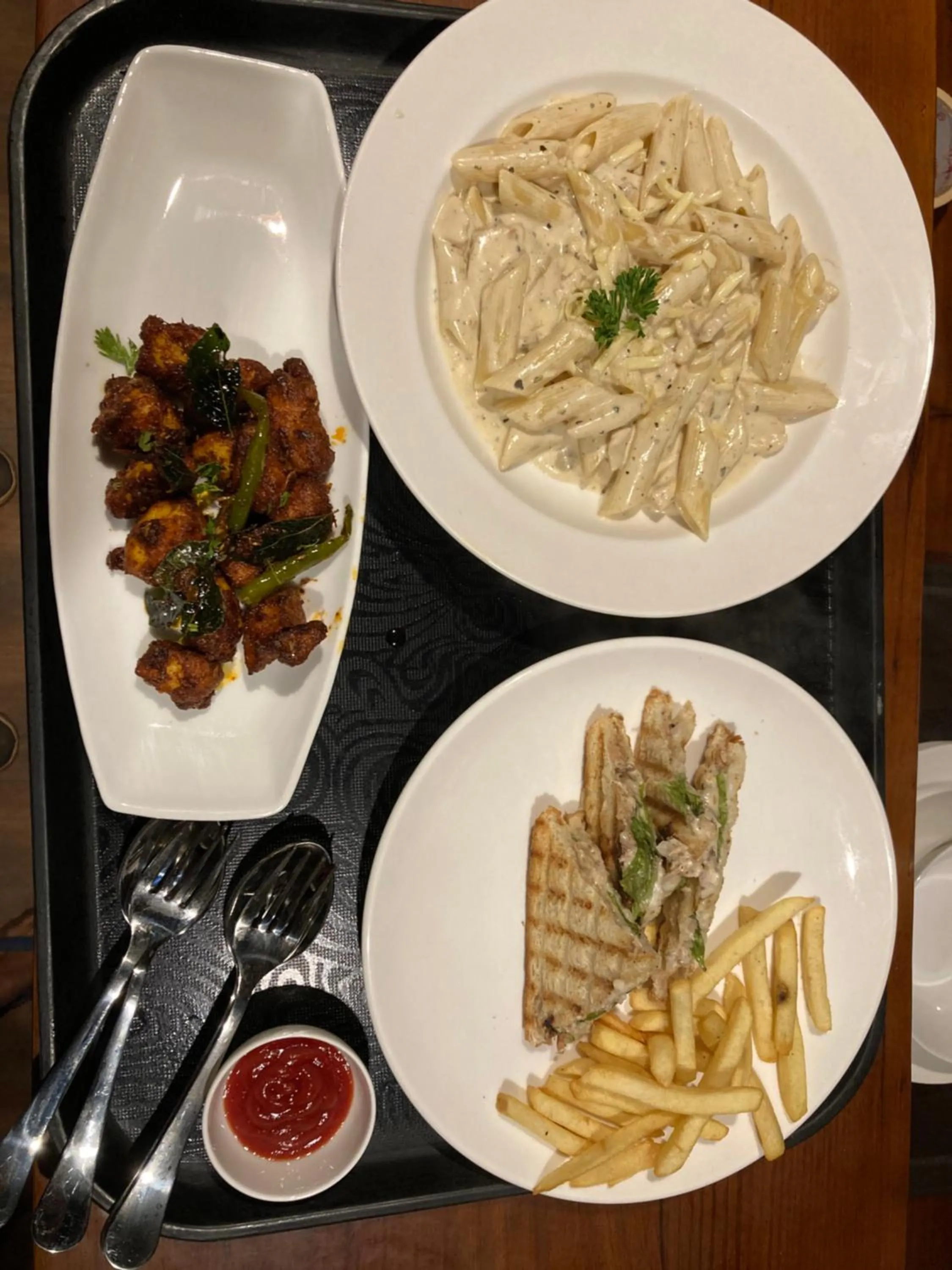 Continental breakfast in Aaria Hills