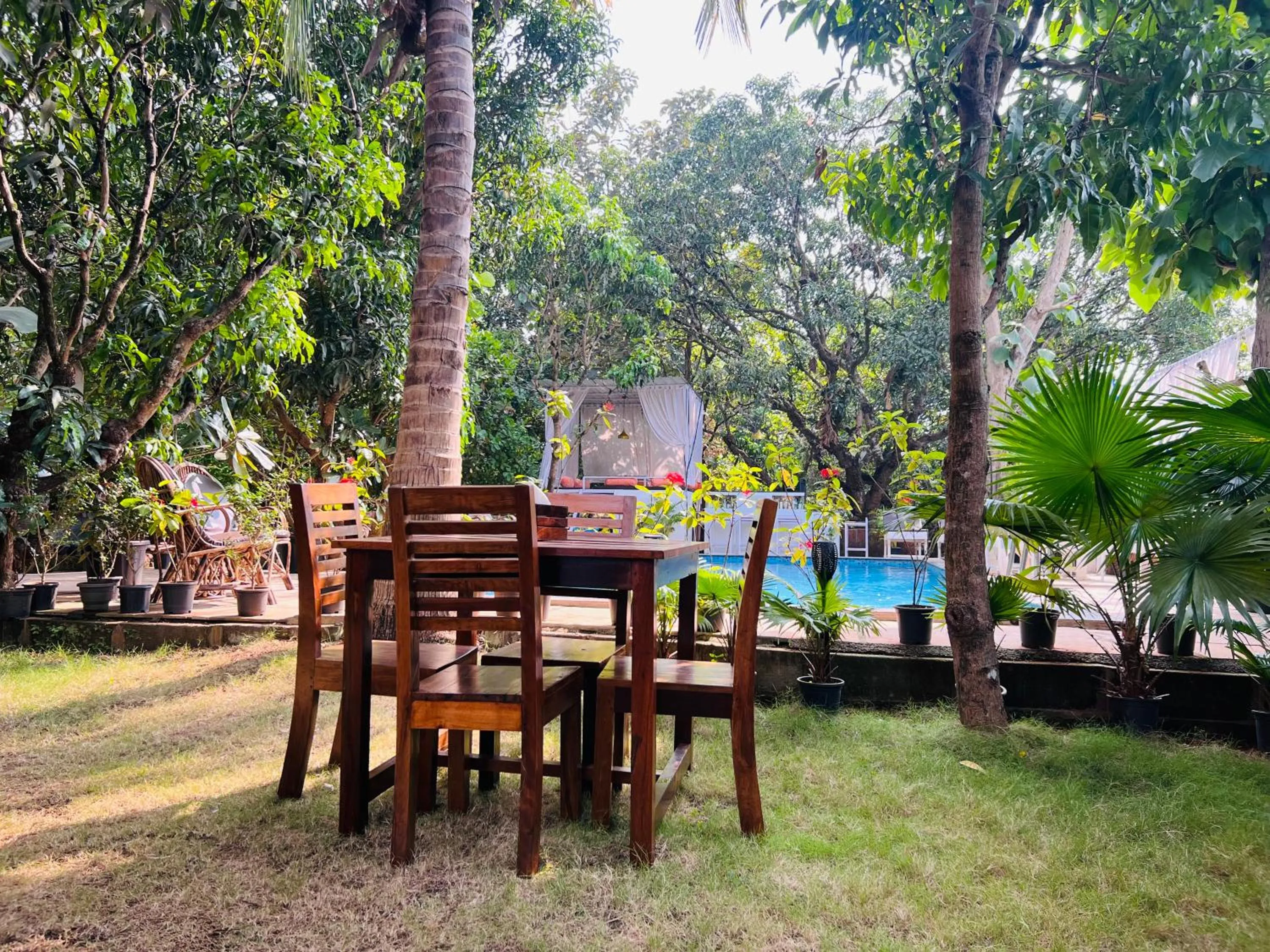 Garden view in Aaria Hills