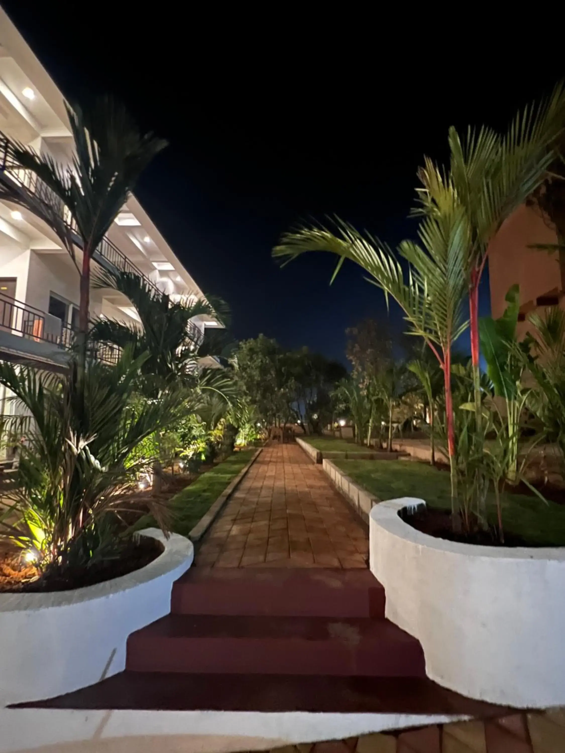 Garden view in Aaria Hills Garden view in Aaria Hills