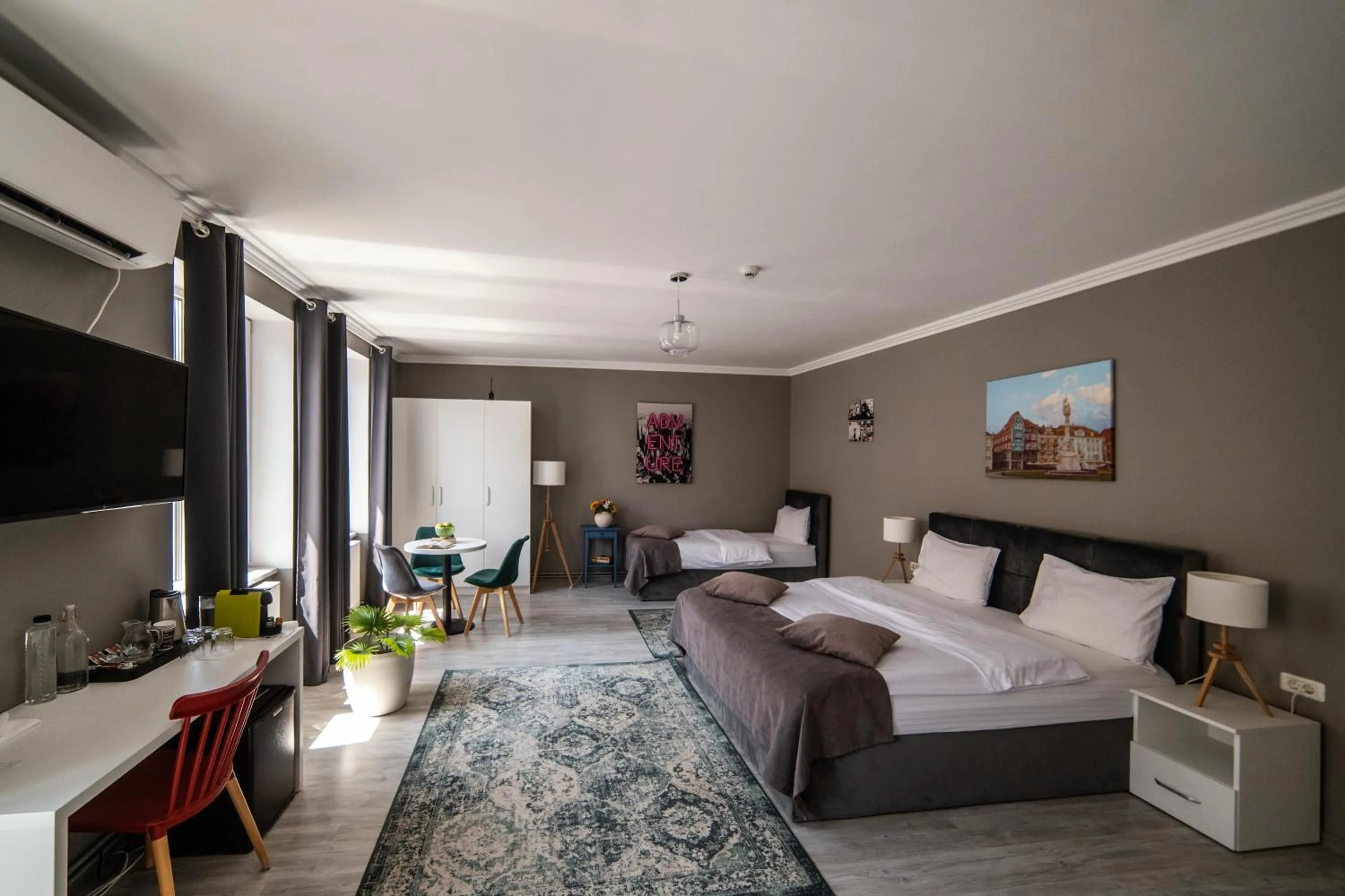 Bed in compleX living aparthotel