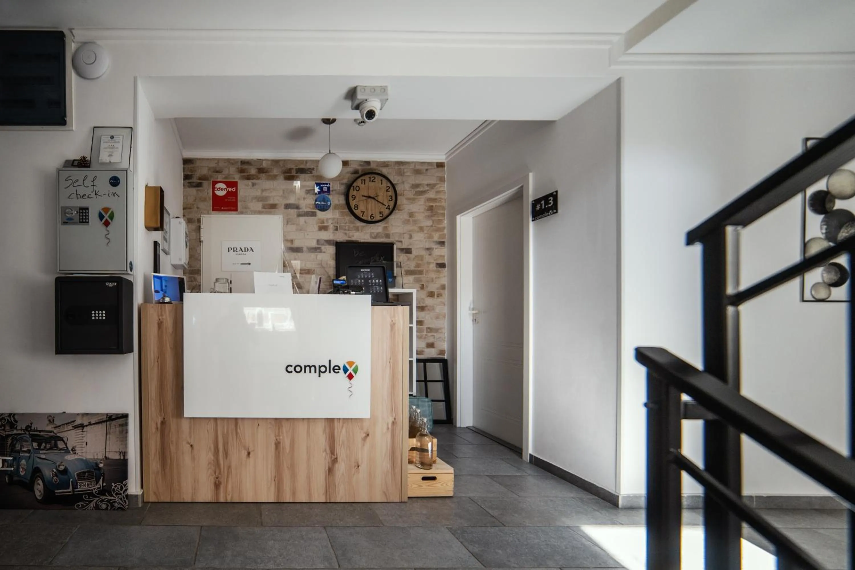 Lobby or reception in compleX living aparthotel